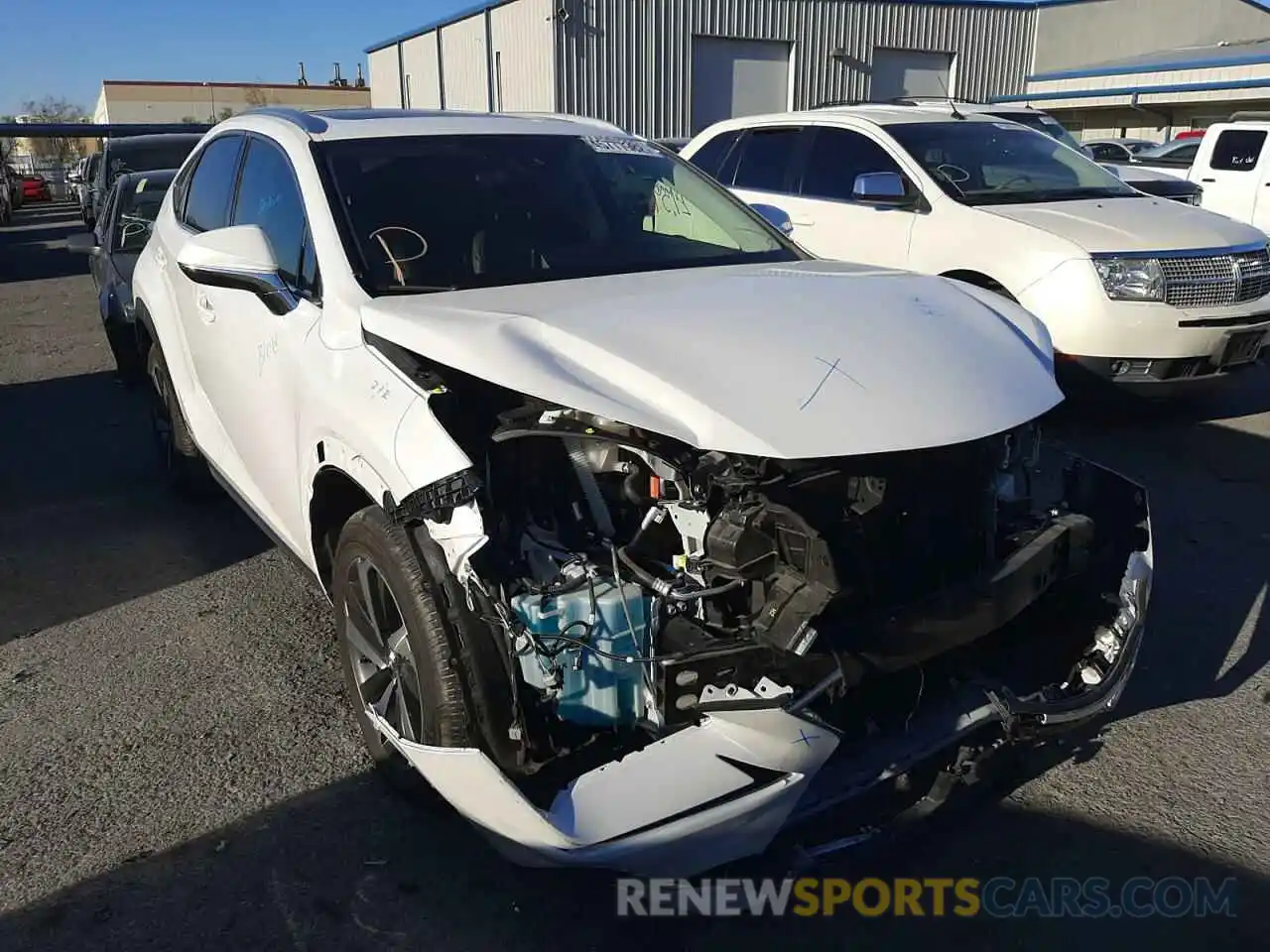 1 Photograph of a damaged car JTJGJRDZ3L5003438 LEXUS NX 2020