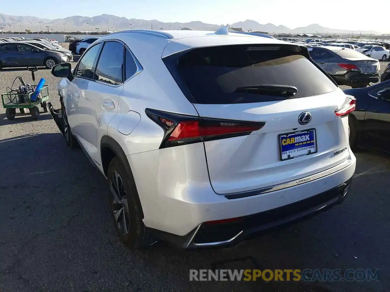 3 Photograph of a damaged car JTJGJRDZ3L5003438 LEXUS NX 2020