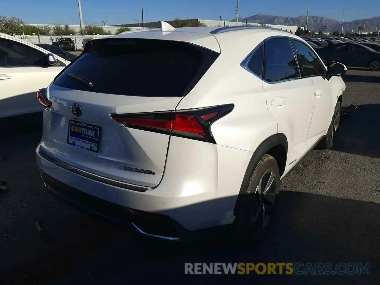 4 Photograph of a damaged car JTJGJRDZ3L5003438 LEXUS NX 2020