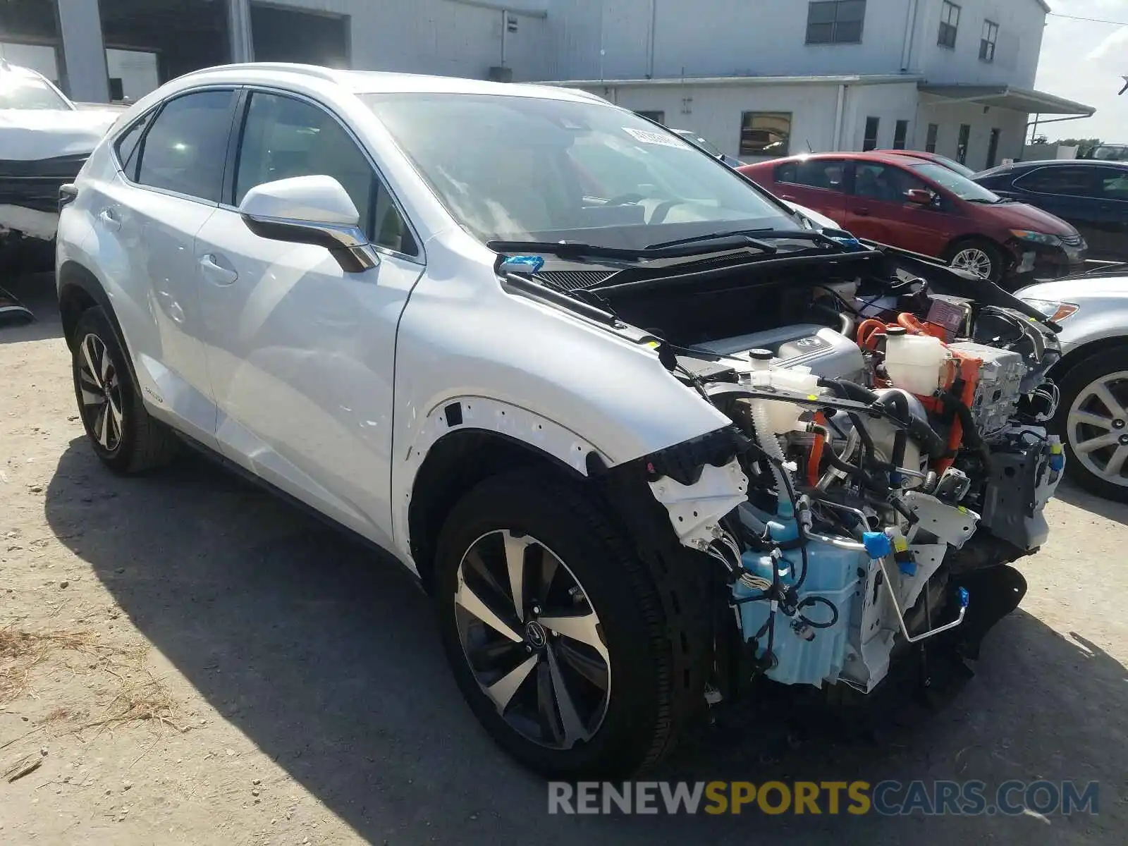 1 Photograph of a damaged car JTJGJRDZ3L5004217 LEXUS NX 2020