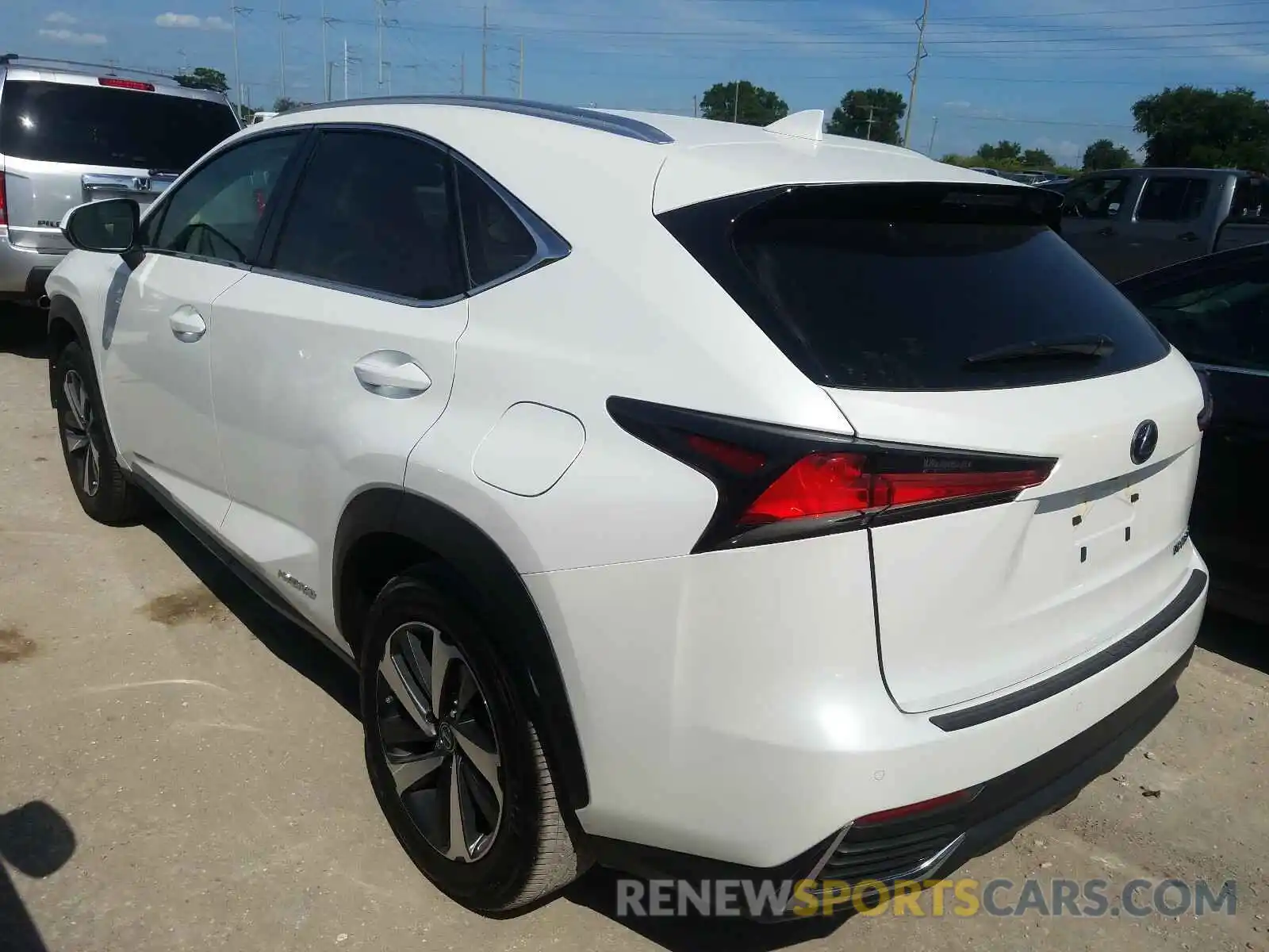 3 Photograph of a damaged car JTJGJRDZ3L5004217 LEXUS NX 2020