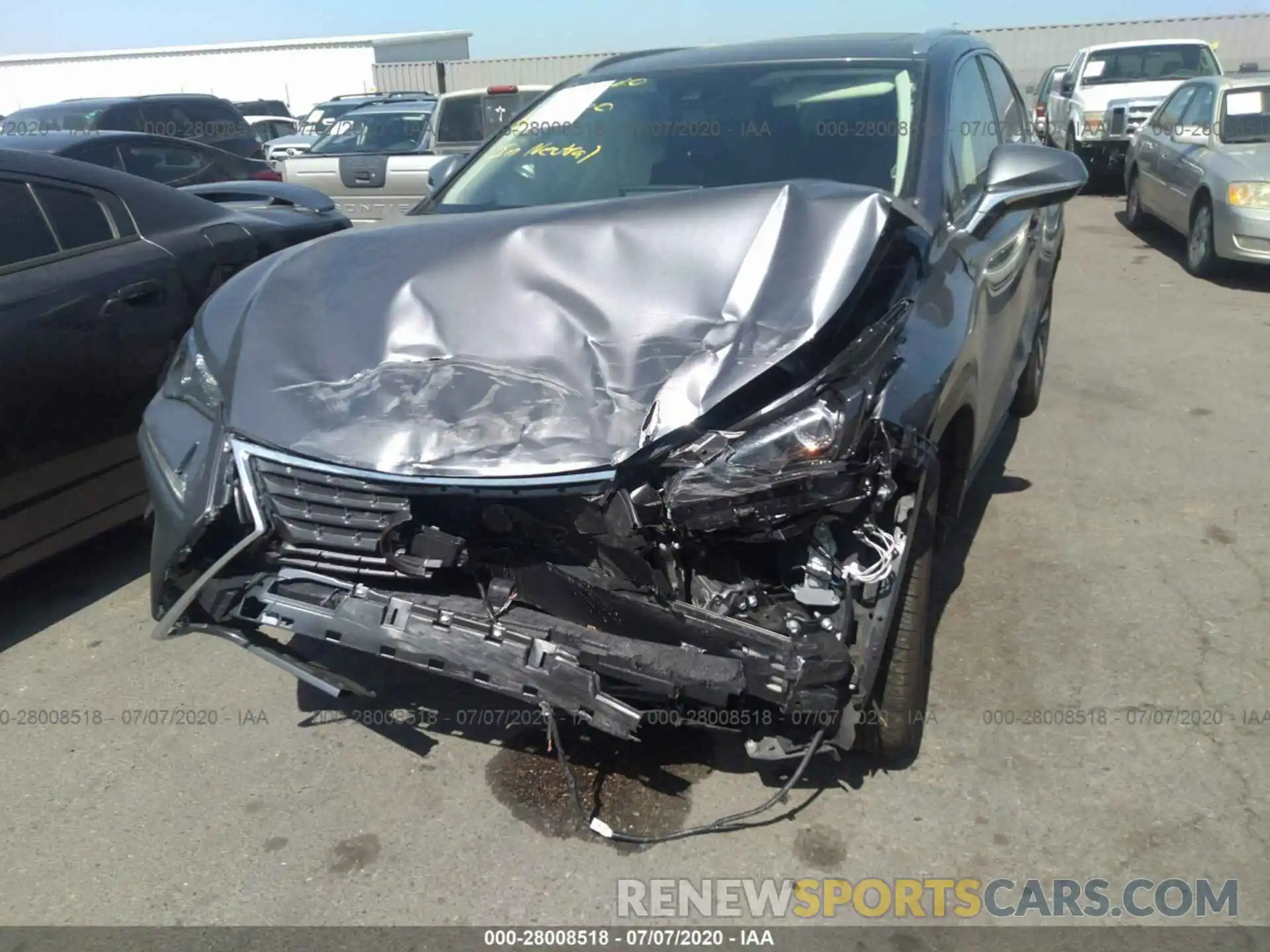 6 Photograph of a damaged car JTJGJRDZ4L2127168 LEXUS NX 2020