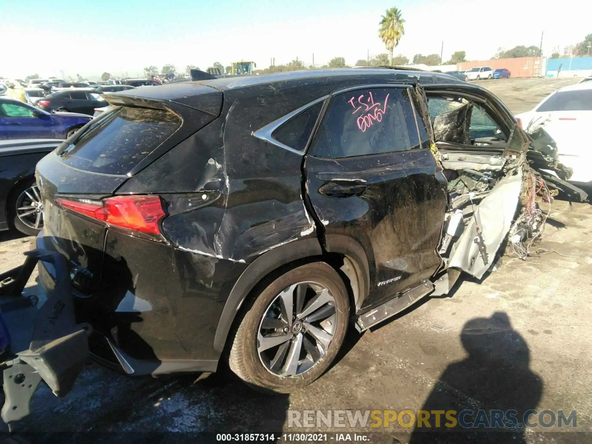 4 Photograph of a damaged car JTJGJRDZ4L2128742 LEXUS NX 2020