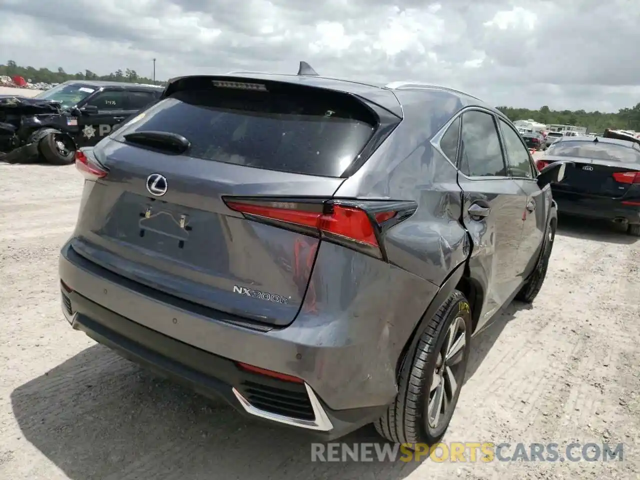 4 Photograph of a damaged car JTJGJRDZ4L2132130 LEXUS NX 2020