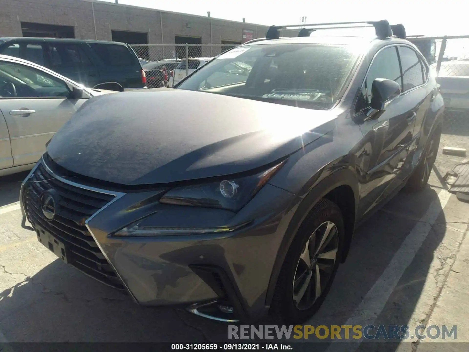 2 Фотография поврежденного автомобиля JTJGJRDZ4L2133973 LEXUS NX 2020