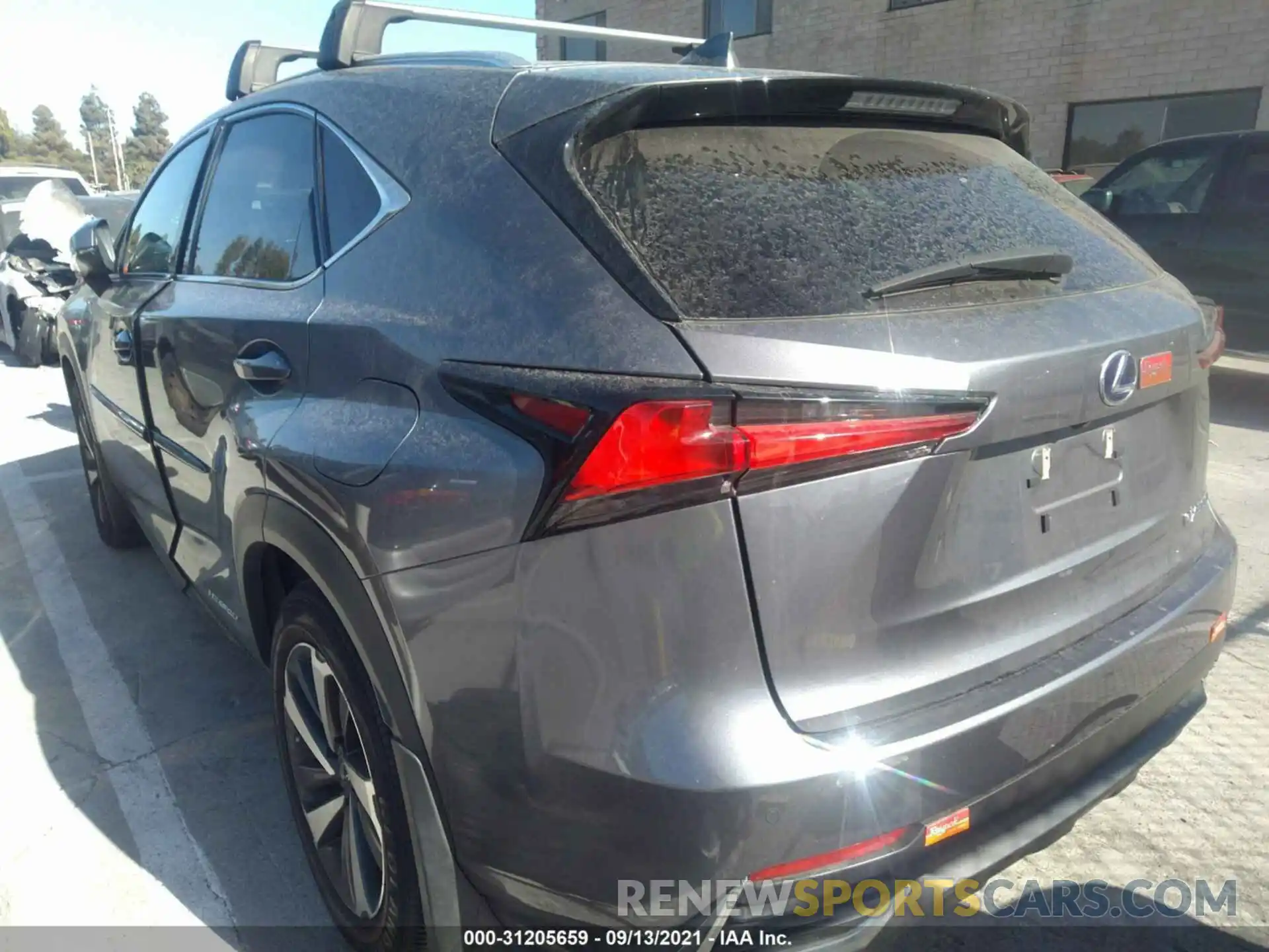 3 Фотография поврежденного автомобиля JTJGJRDZ4L2133973 LEXUS NX 2020