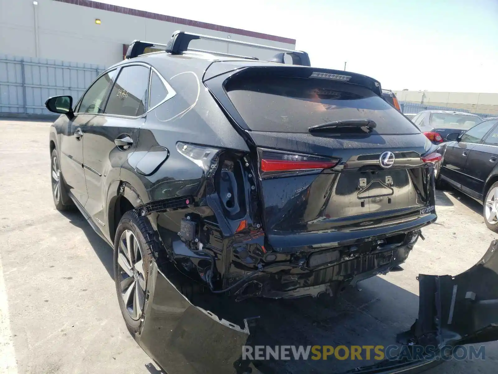 3 Photograph of a damaged car JTJGJRDZ4L5001651 LEXUS NX 2020