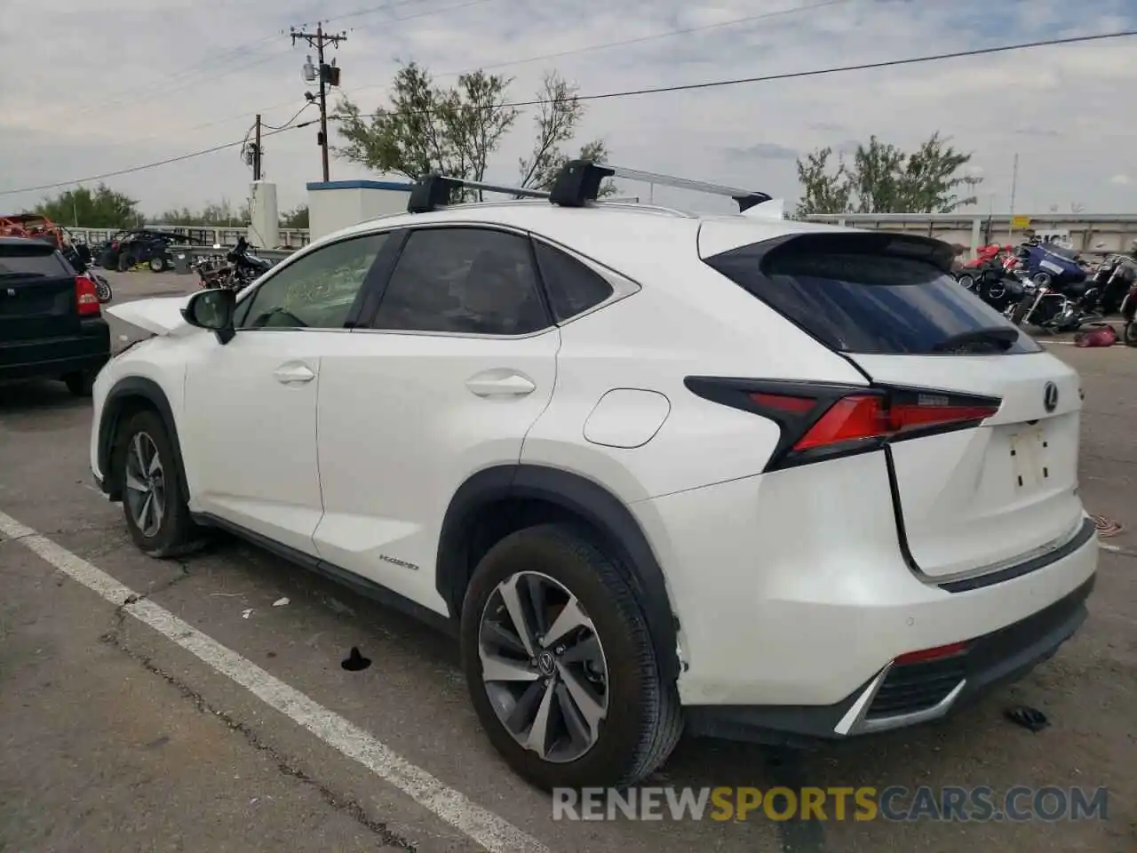 3 Фотография поврежденного автомобиля JTJGJRDZ4L5009927 LEXUS NX 2020