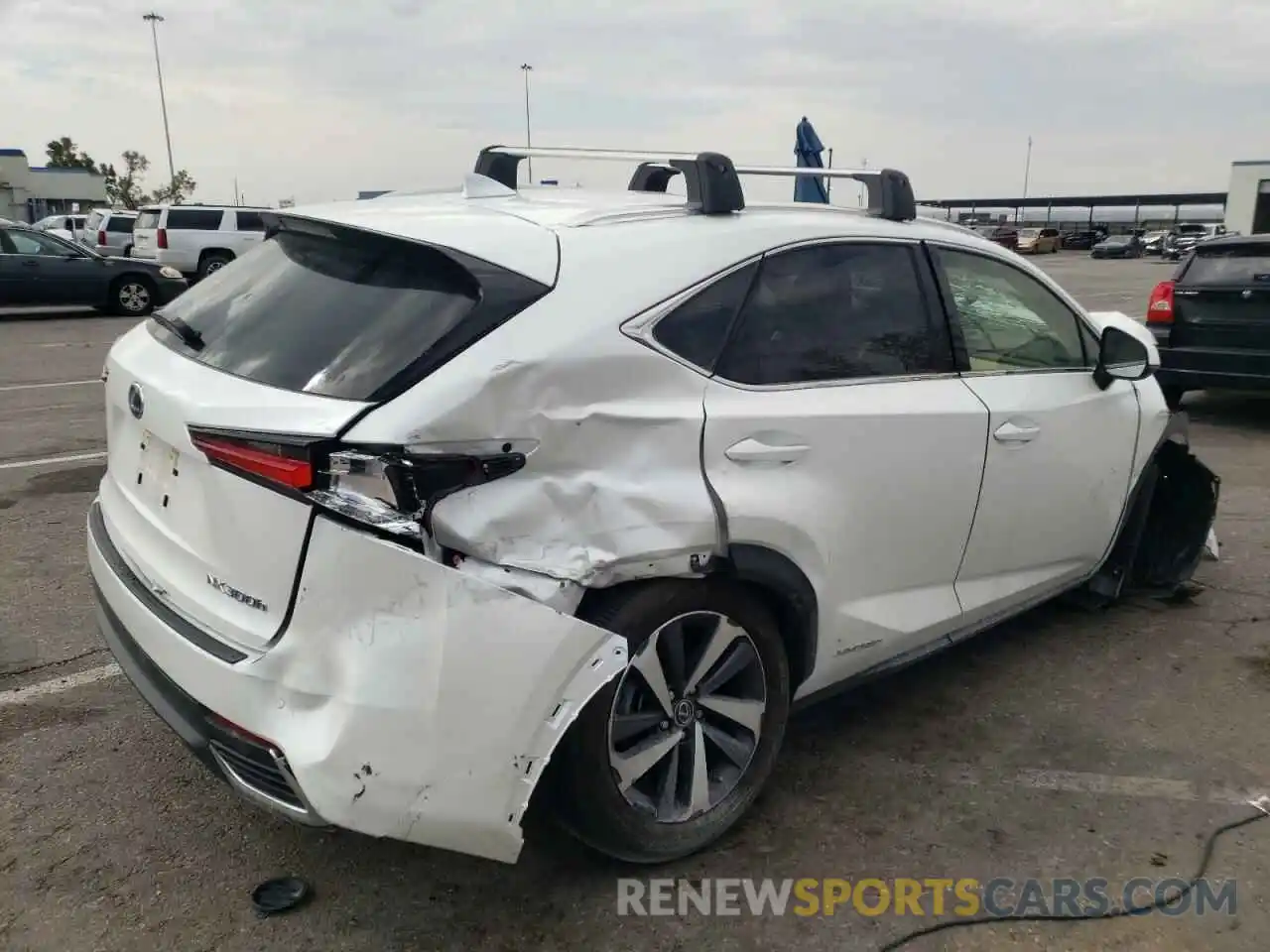 4 Фотография поврежденного автомобиля JTJGJRDZ4L5009927 LEXUS NX 2020