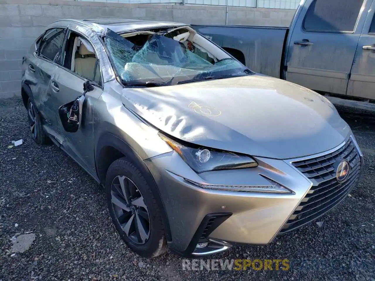 1 Photograph of a damaged car JTJGJRDZ5L2135179 LEXUS NX 2020