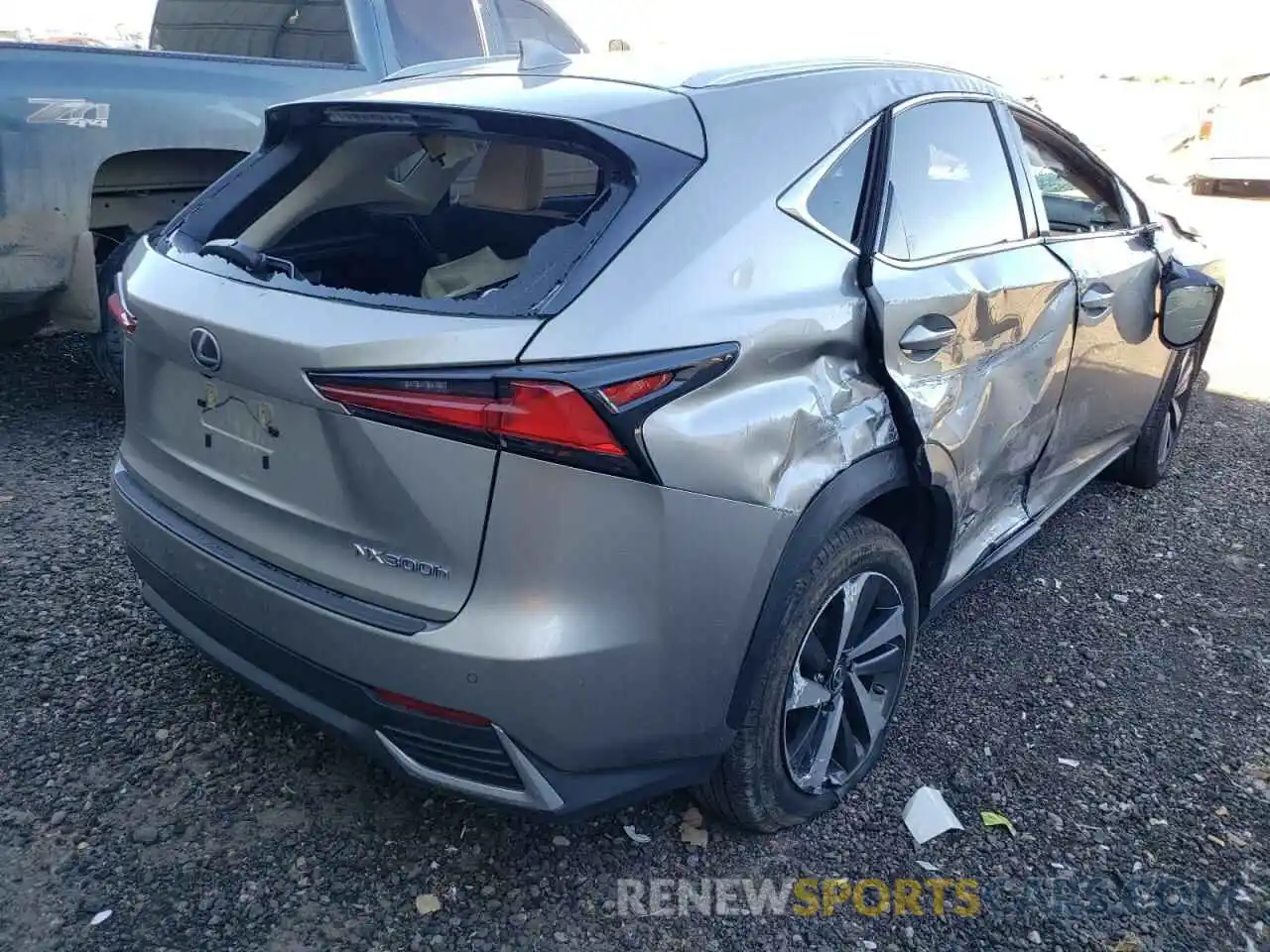 4 Фотография поврежденного автомобиля JTJGJRDZ5L2135179 LEXUS NX 2020