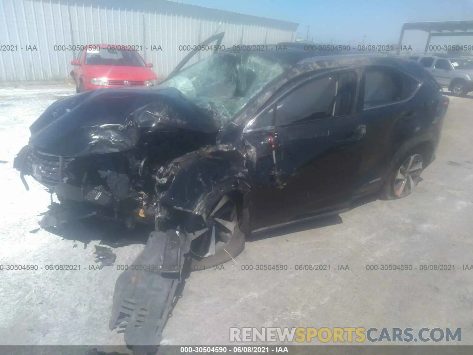 2 Photograph of a damaged car JTJGJRDZ5L5007832 LEXUS NX 2020