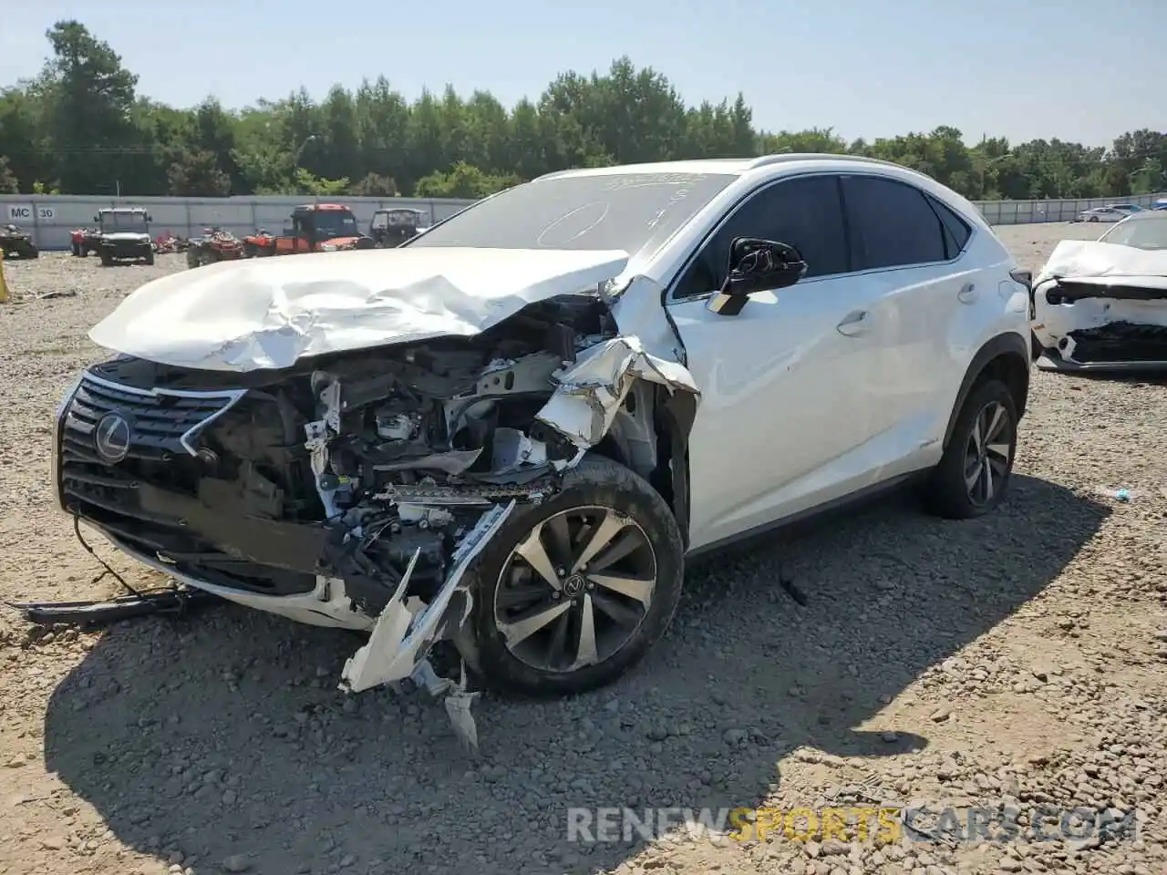 2 Photograph of a damaged car JTJGJRDZ6L2127706 LEXUS NX 2020