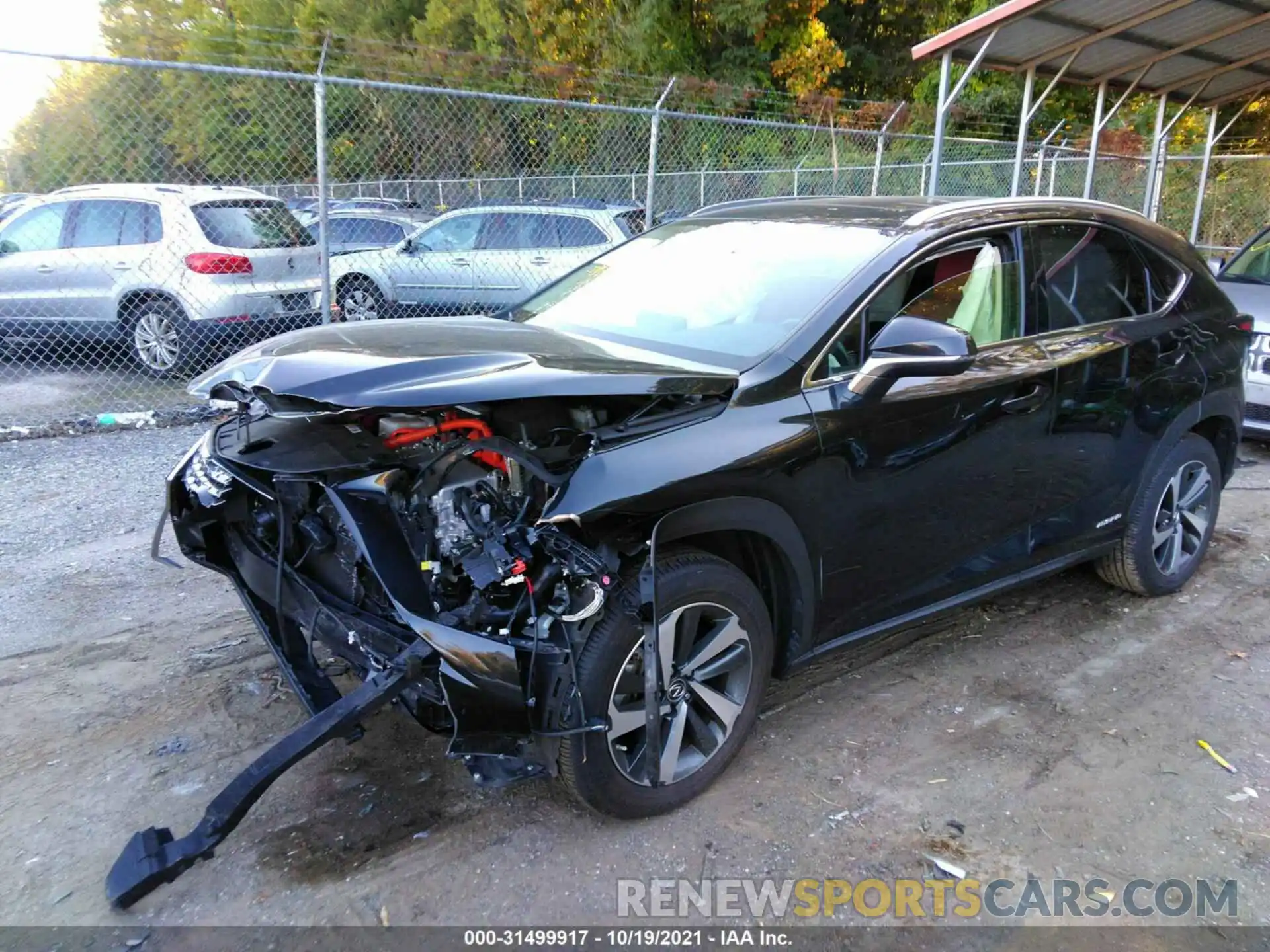 2 Photograph of a damaged car JTJGJRDZ6L2129228 LEXUS NX 2020