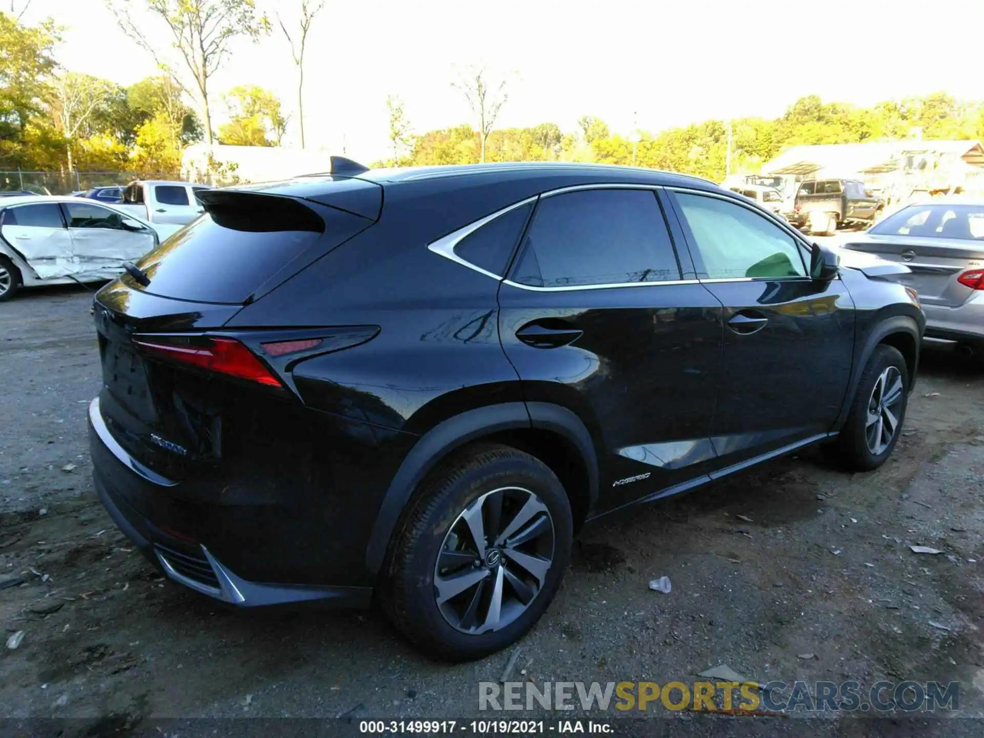 4 Photograph of a damaged car JTJGJRDZ6L2129228 LEXUS NX 2020