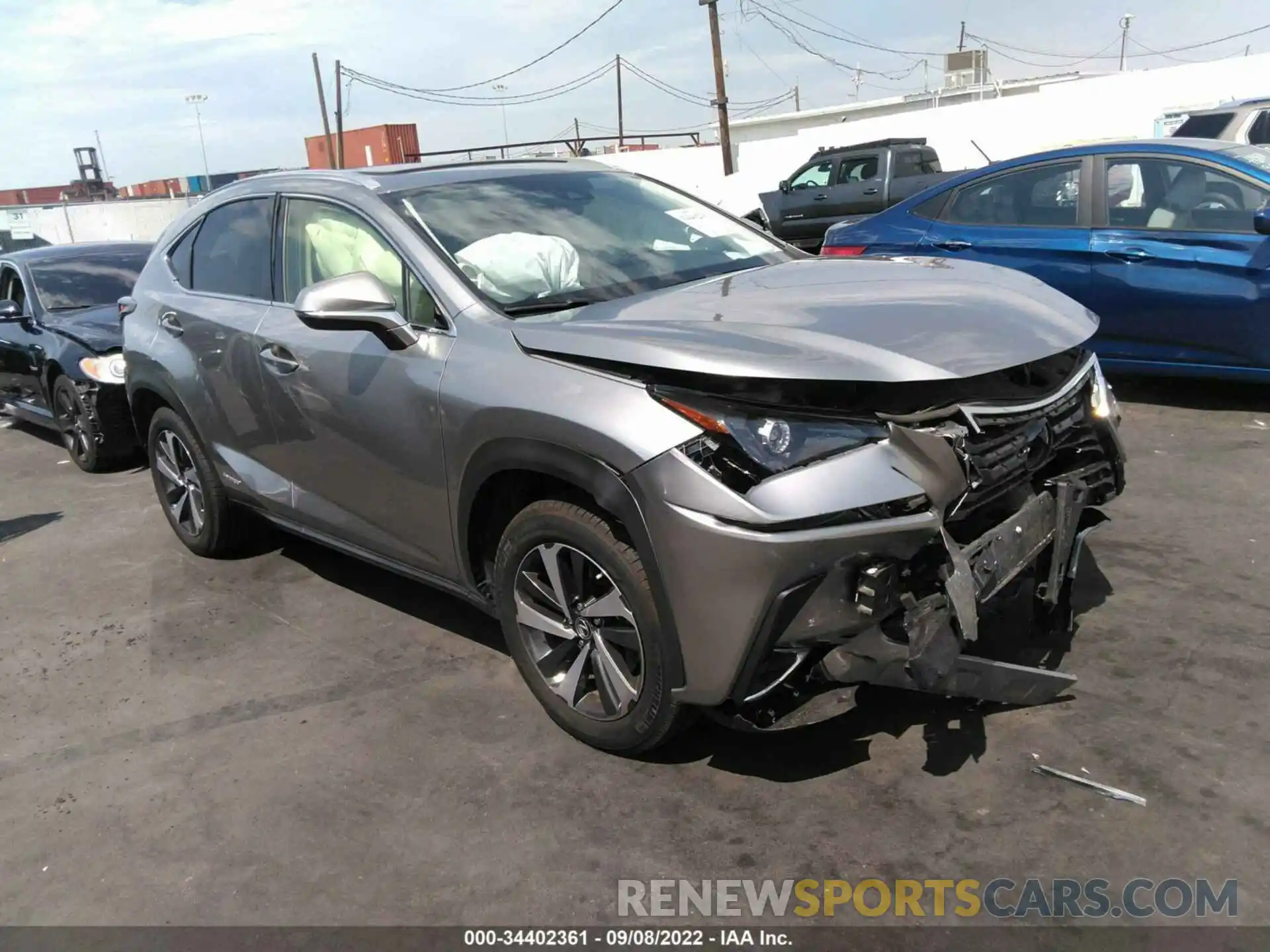 1 Фотография поврежденного автомобиля JTJGJRDZ6L2140732 LEXUS NX 2020