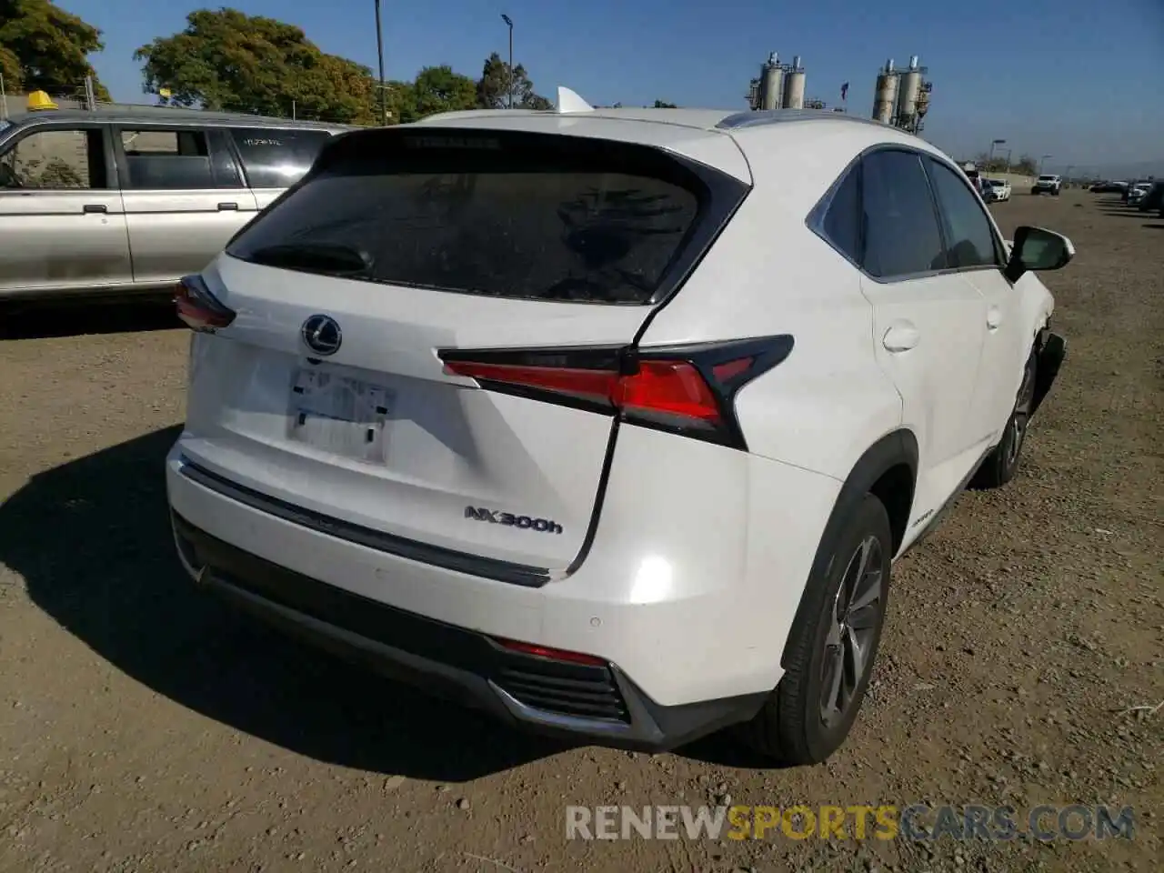 4 Фотография поврежденного автомобиля JTJGJRDZ6L2144294 LEXUS NX 2020