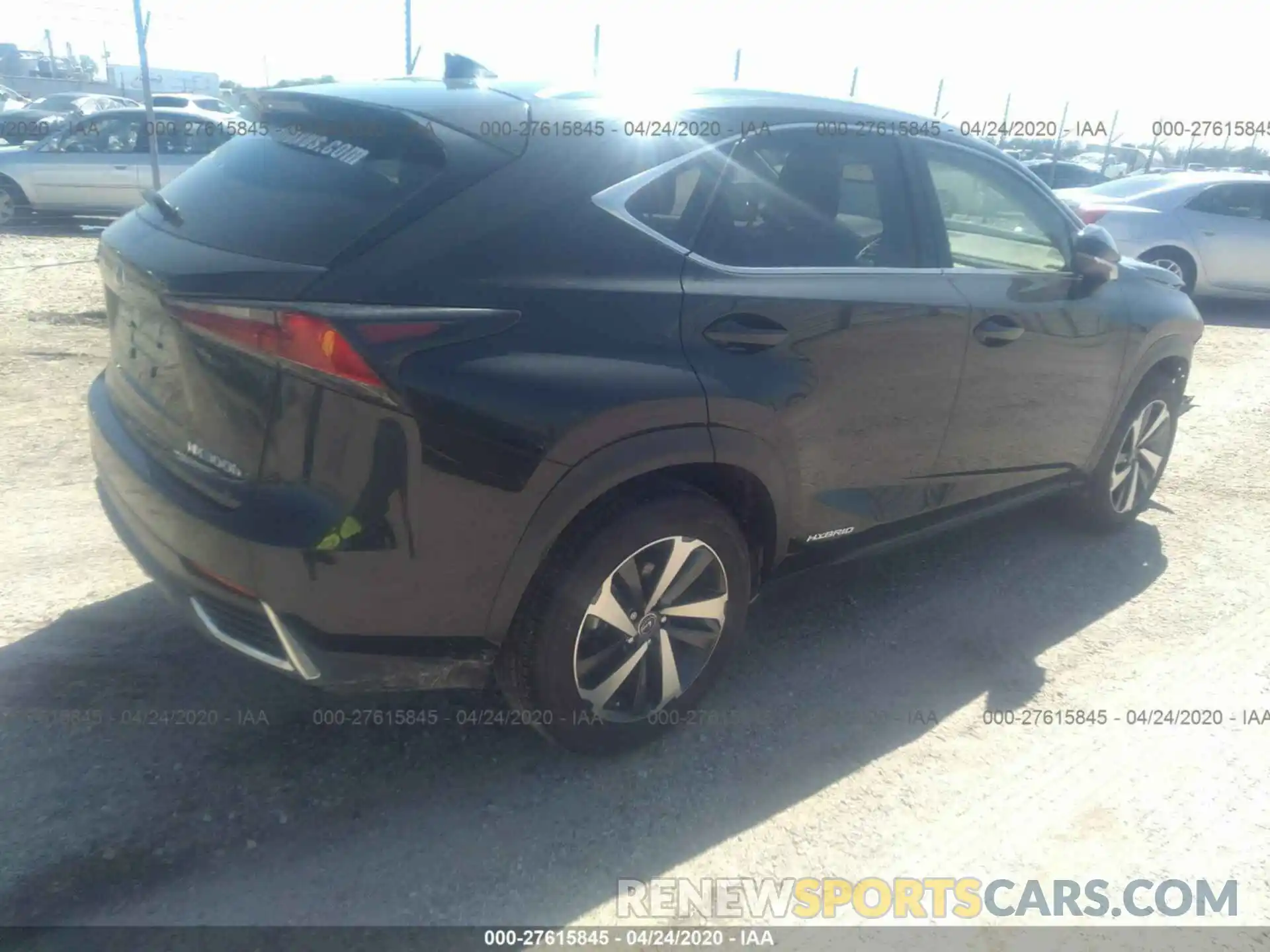 4 Photograph of a damaged car JTJGJRDZ6L5001960 LEXUS NX 2020