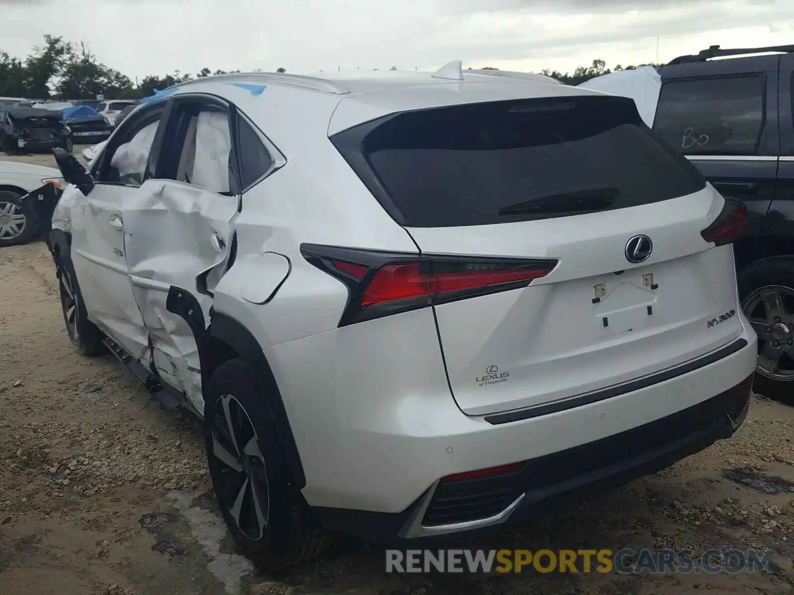 3 Photograph of a damaged car JTJGJRDZ6L5004972 LEXUS NX 2020