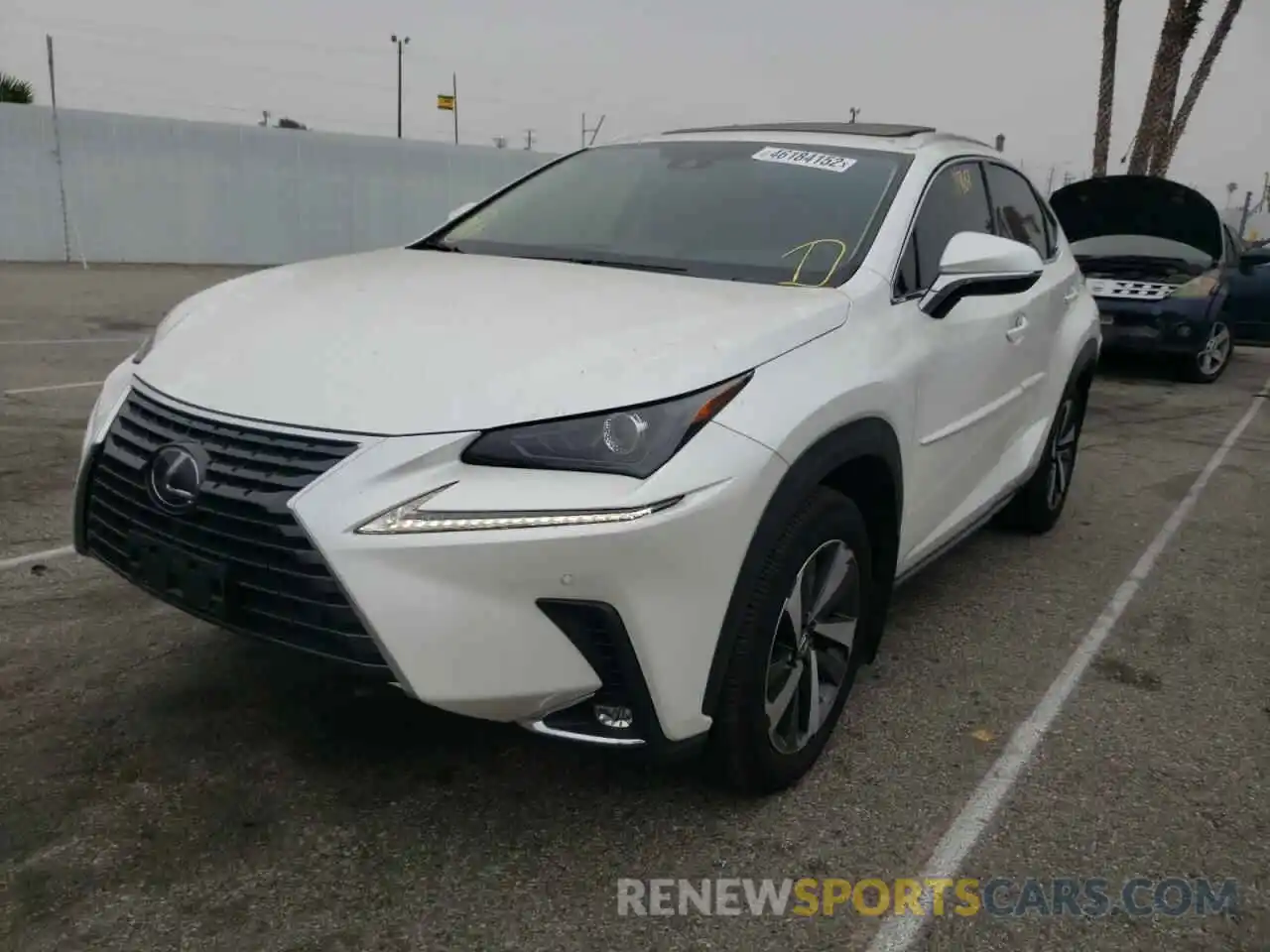 2 Фотография поврежденного автомобиля JTJGJRDZ6L5005961 LEXUS NX 2020