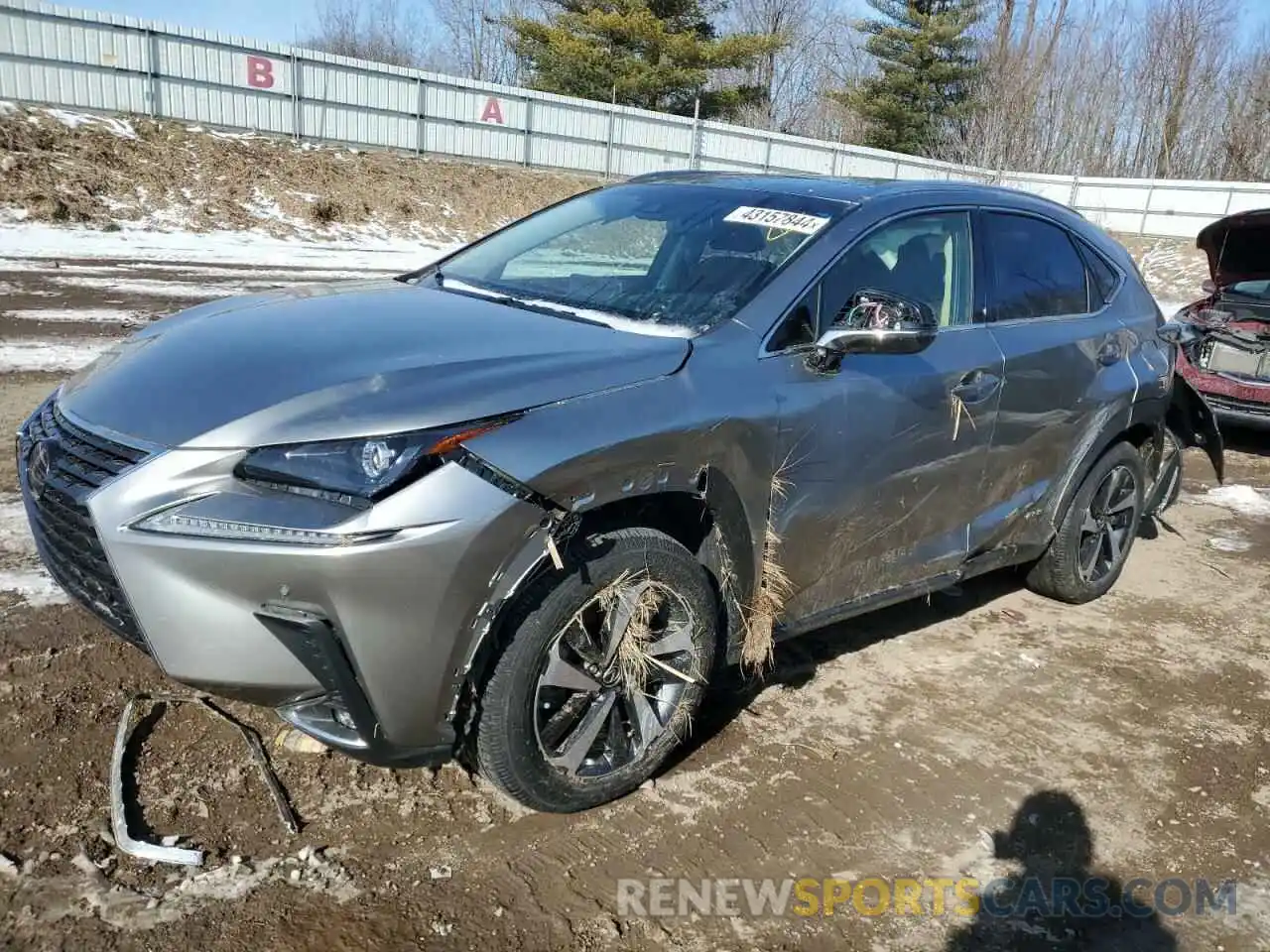 1 Photograph of a damaged car JTJGJRDZ6L5007211 LEXUS NX 2020