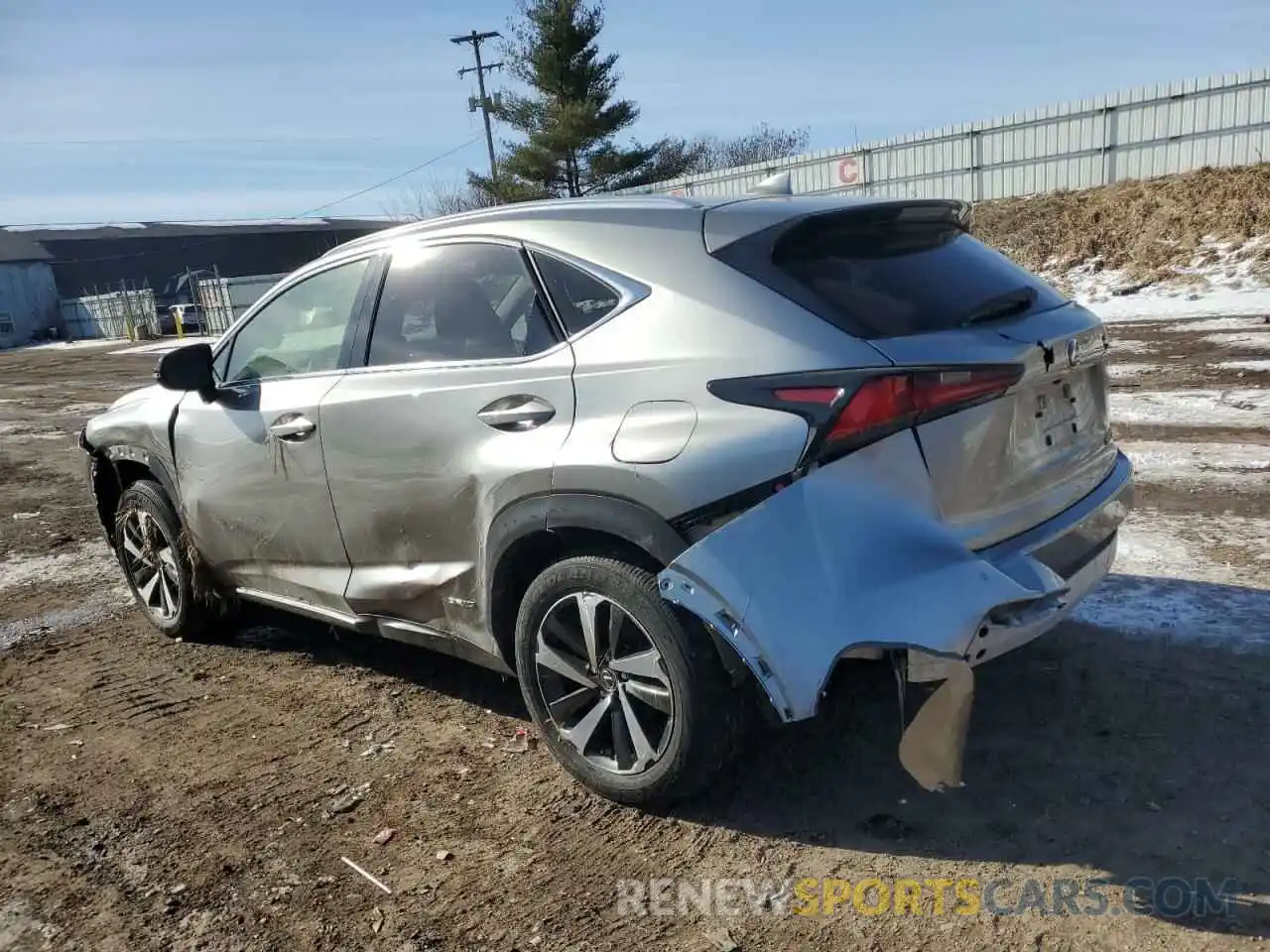 2 Фотография поврежденного автомобиля JTJGJRDZ6L5007211 LEXUS NX 2020