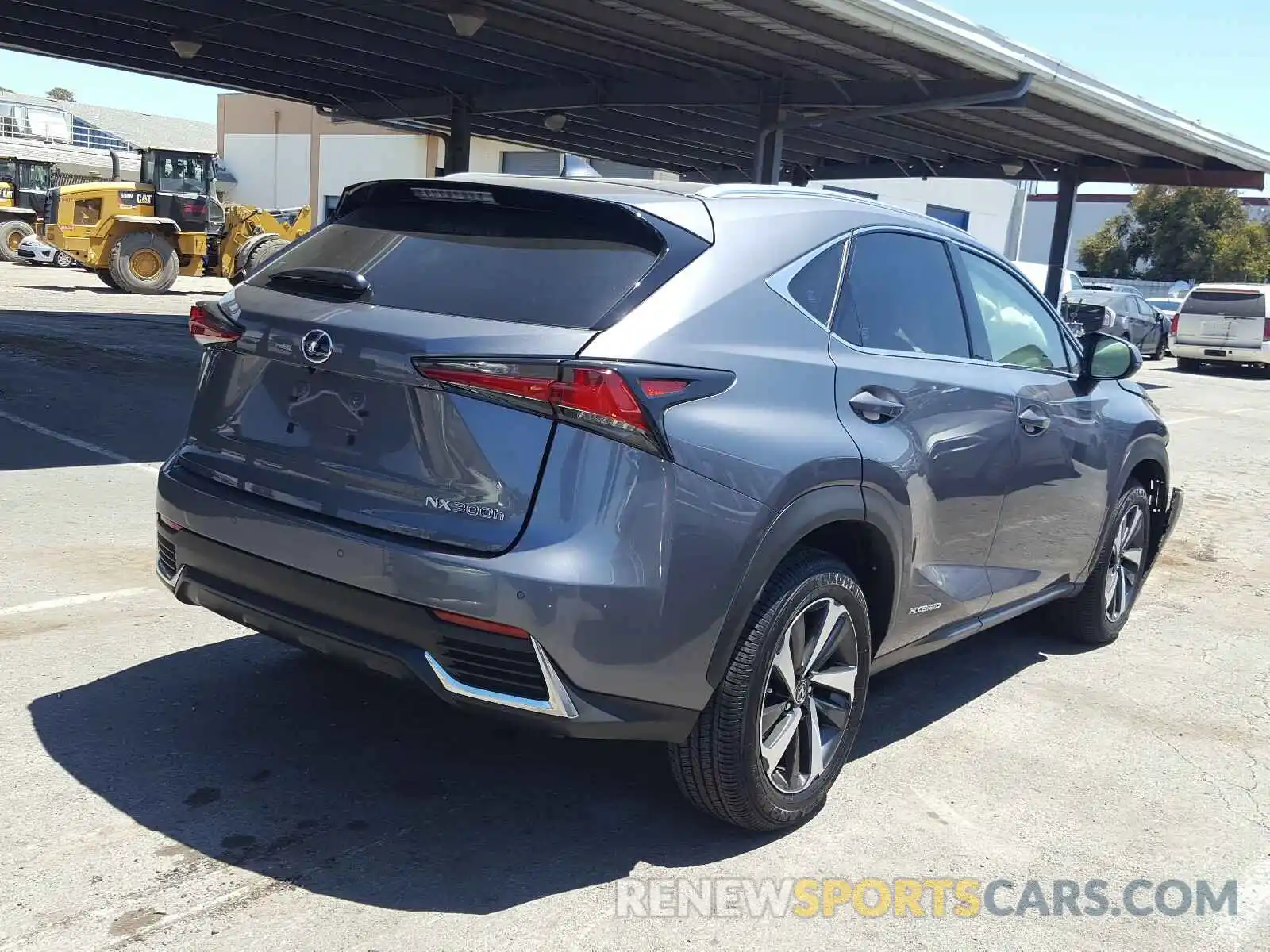 4 Фотография поврежденного автомобиля JTJGJRDZ7L2133398 LEXUS NX 2020