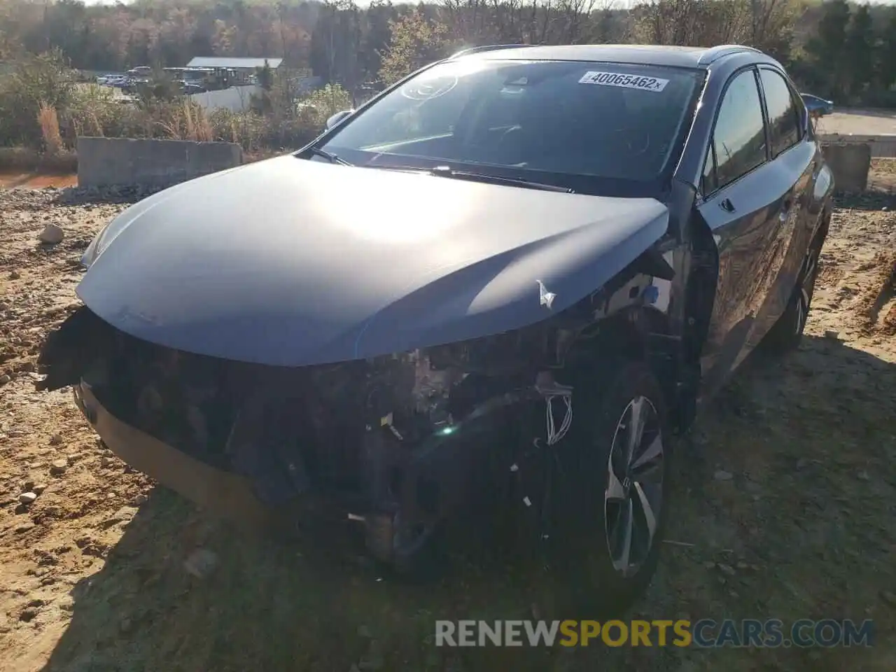 2 Photograph of a damaged car JTJGJRDZ7L2135622 LEXUS NX 2020