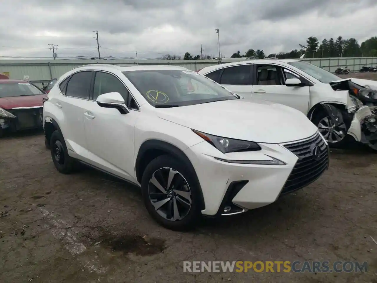 1 Photograph of a damaged car JTJGJRDZ7L5001613 LEXUS NX 2020