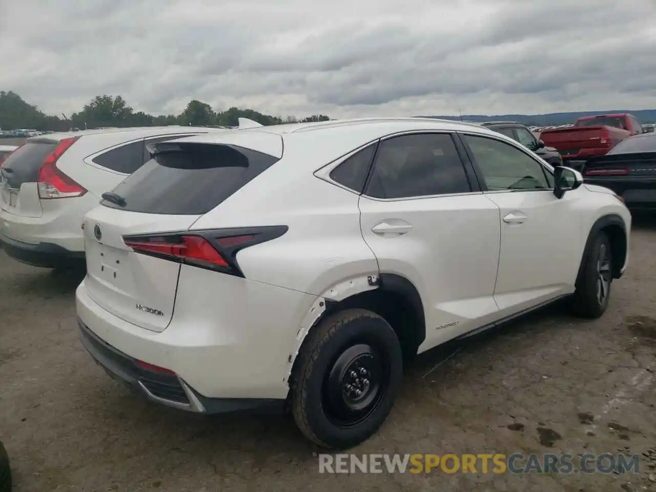 4 Photograph of a damaged car JTJGJRDZ7L5001613 LEXUS NX 2020