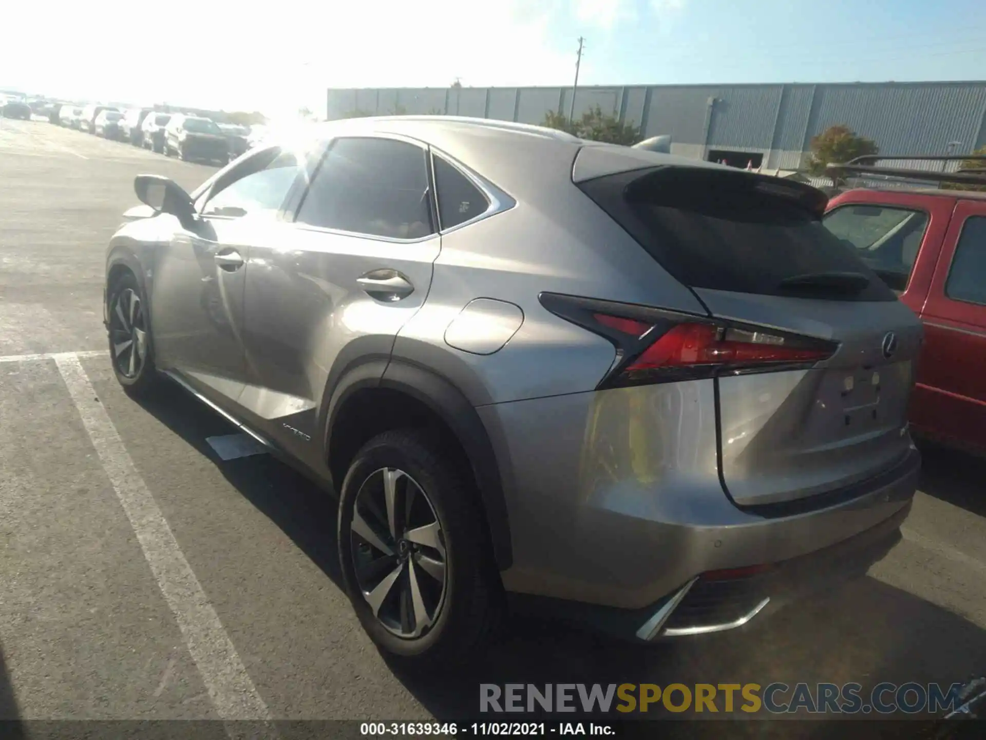 3 Photograph of a damaged car JTJGJRDZ7L5002258 LEXUS NX 2020