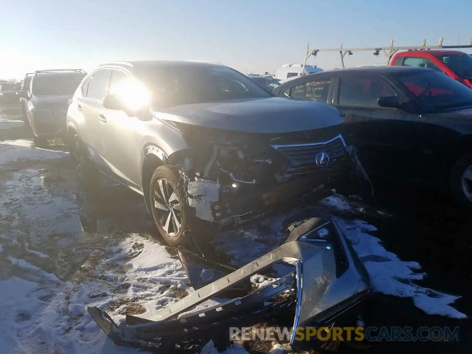 1 Photograph of a damaged car JTJGJRDZ8L2126122 LEXUS NX 2020