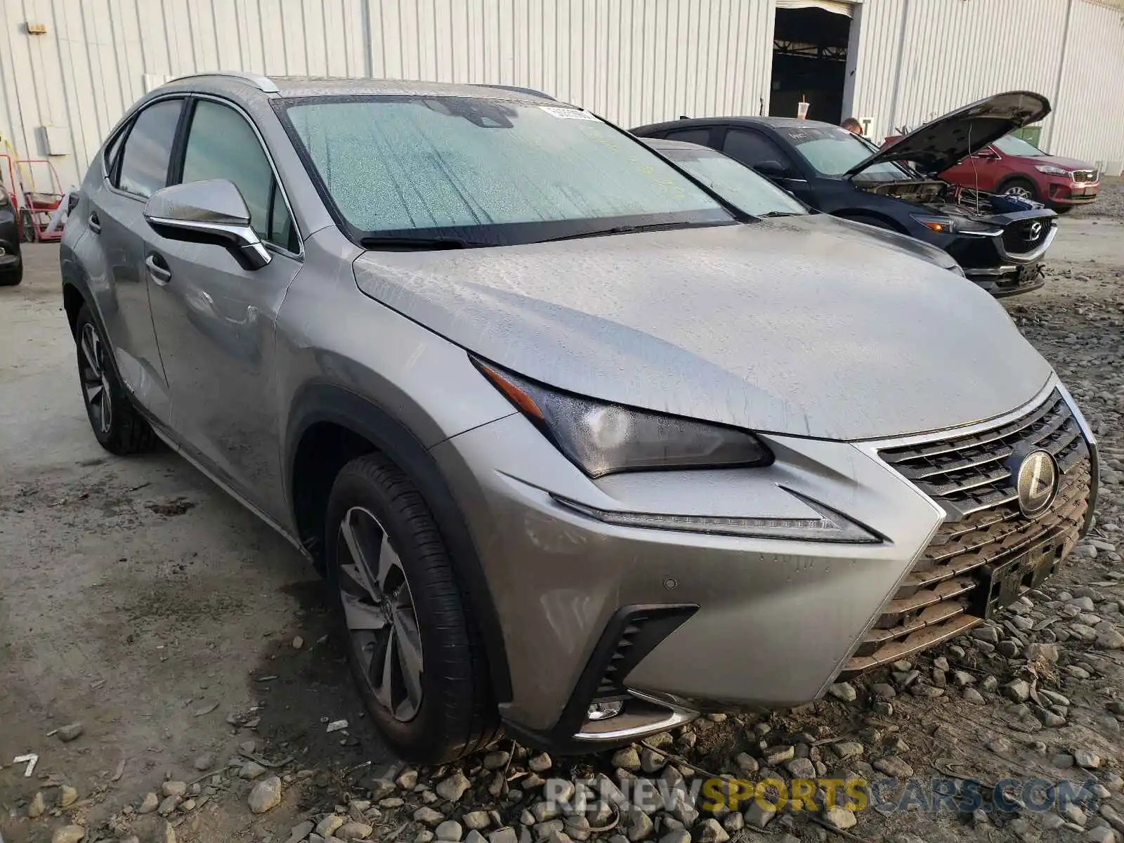 1 Photograph of a damaged car JTJGJRDZ8L2139243 LEXUS NX 2020