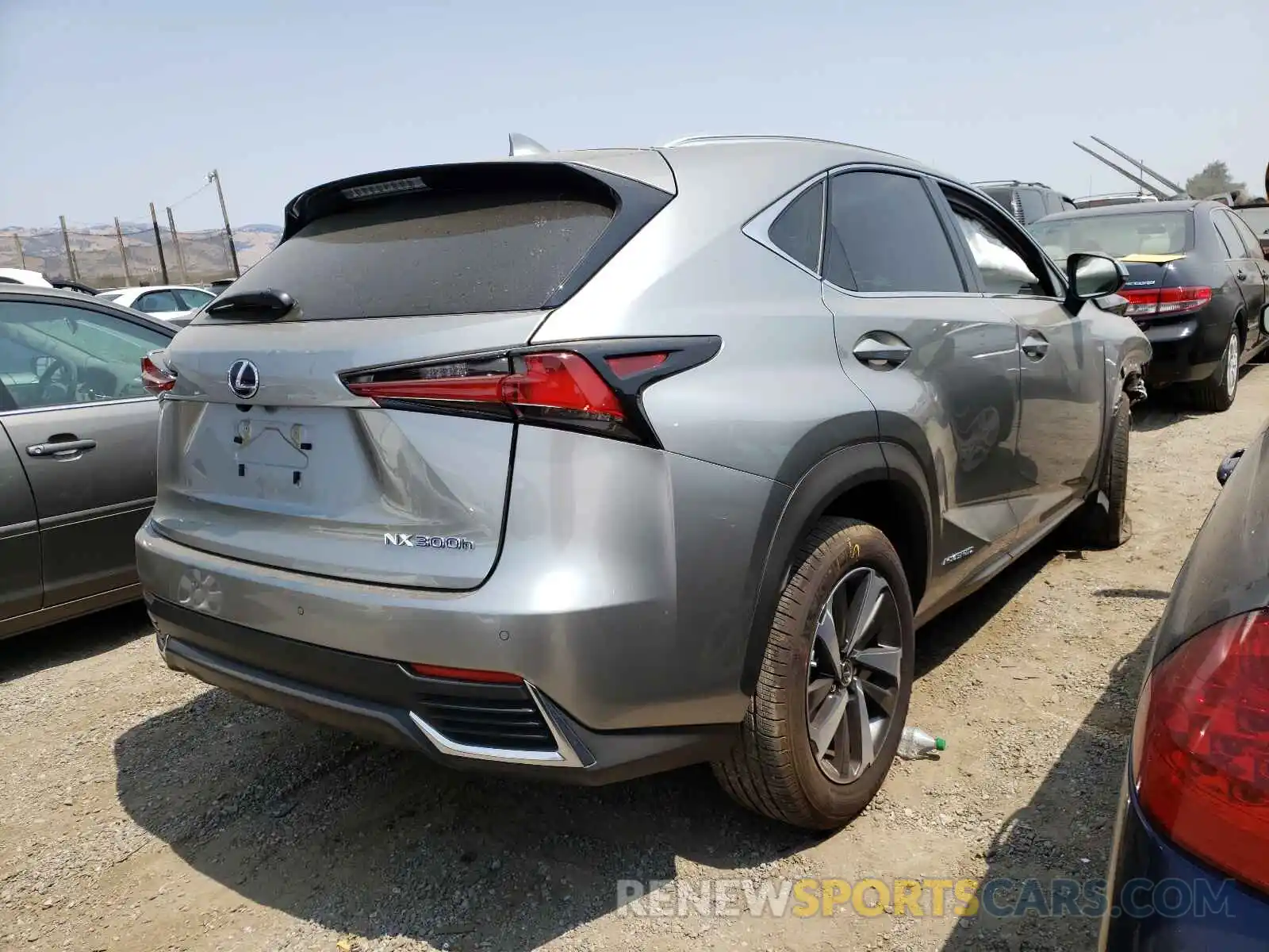 4 Фотография поврежденного автомобиля JTJGJRDZ8L2139744 LEXUS NX 2020