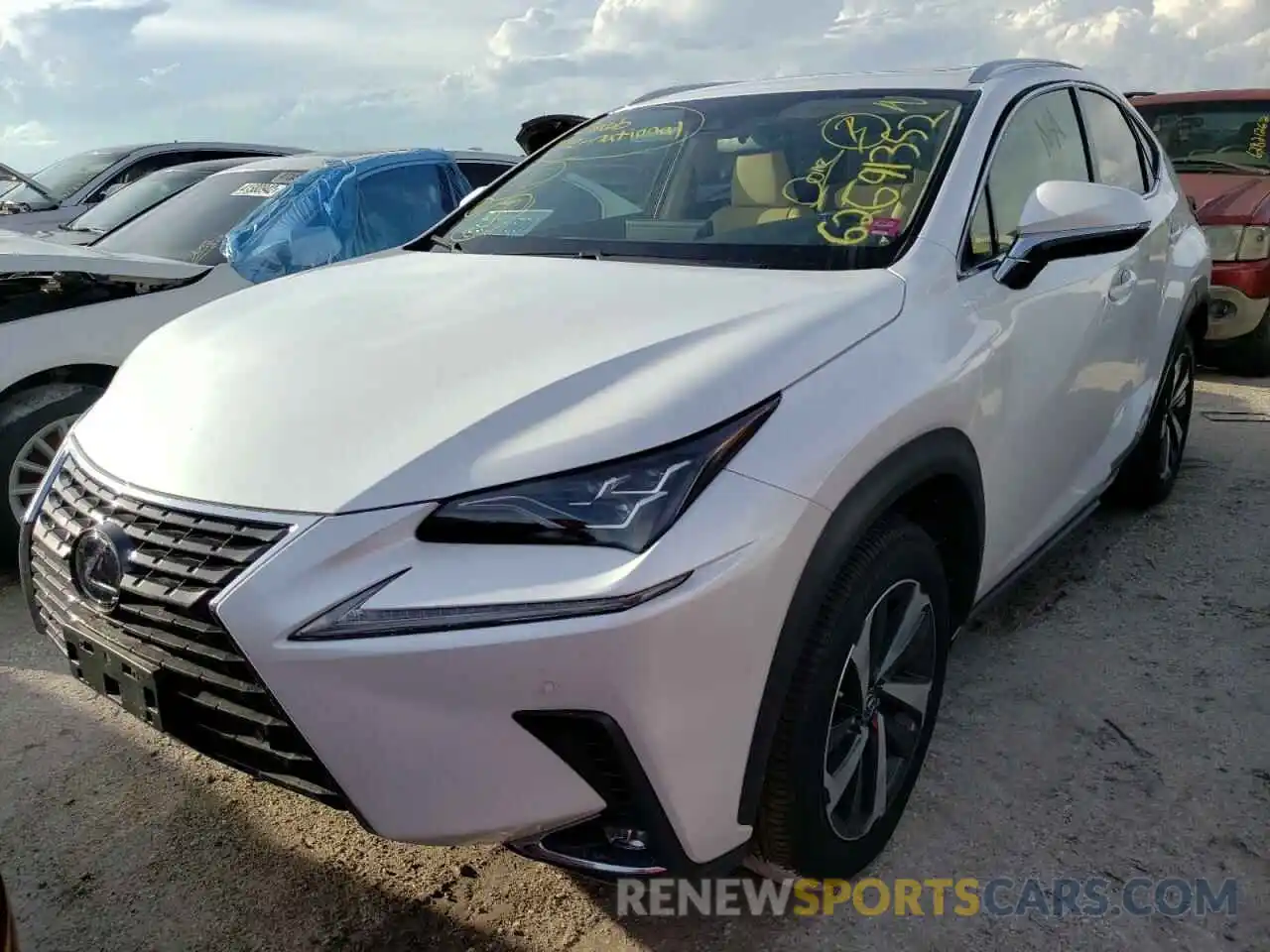 2 Photograph of a damaged car JTJGJRDZ8L5005122 LEXUS NX 2020