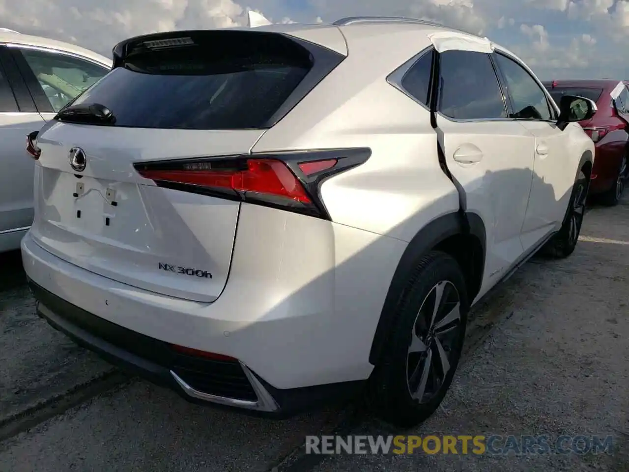 4 Photograph of a damaged car JTJGJRDZ8L5005122 LEXUS NX 2020