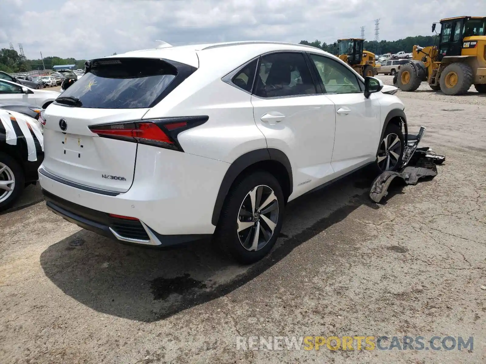 4 Фотография поврежденного автомобиля JTJGJRDZ9L2127943 LEXUS NX 2020