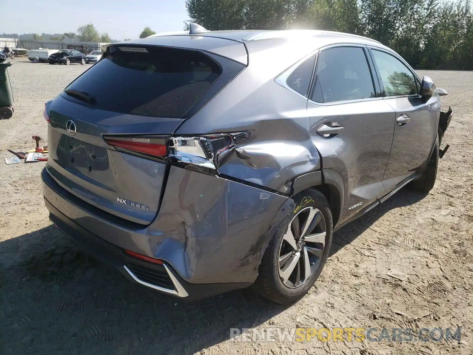 4 Фотография поврежденного автомобиля JTJGJRDZ9L2129160 LEXUS NX 2020