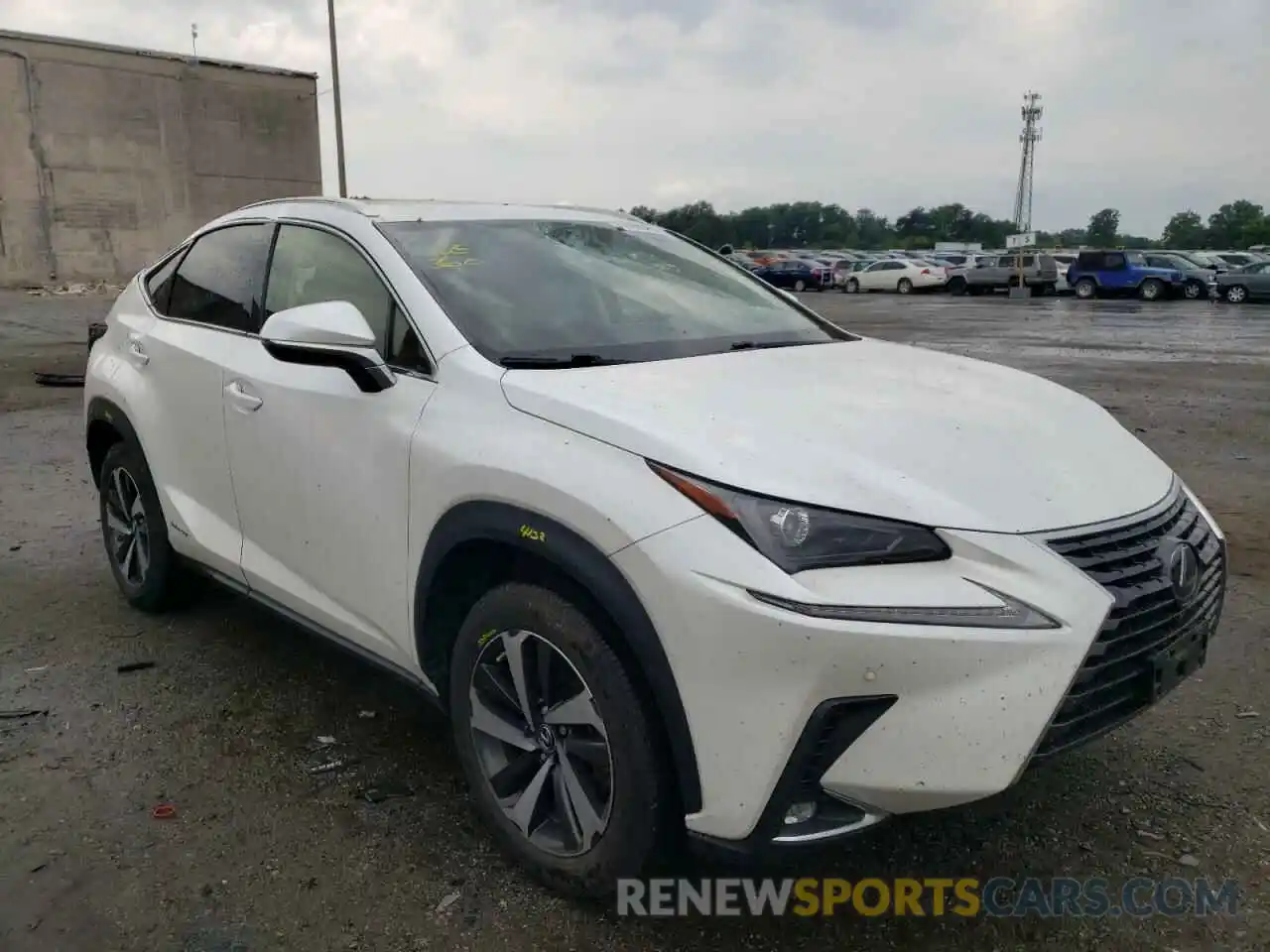 1 Photograph of a damaged car JTJGJRDZ9L5006070 LEXUS NX 2020