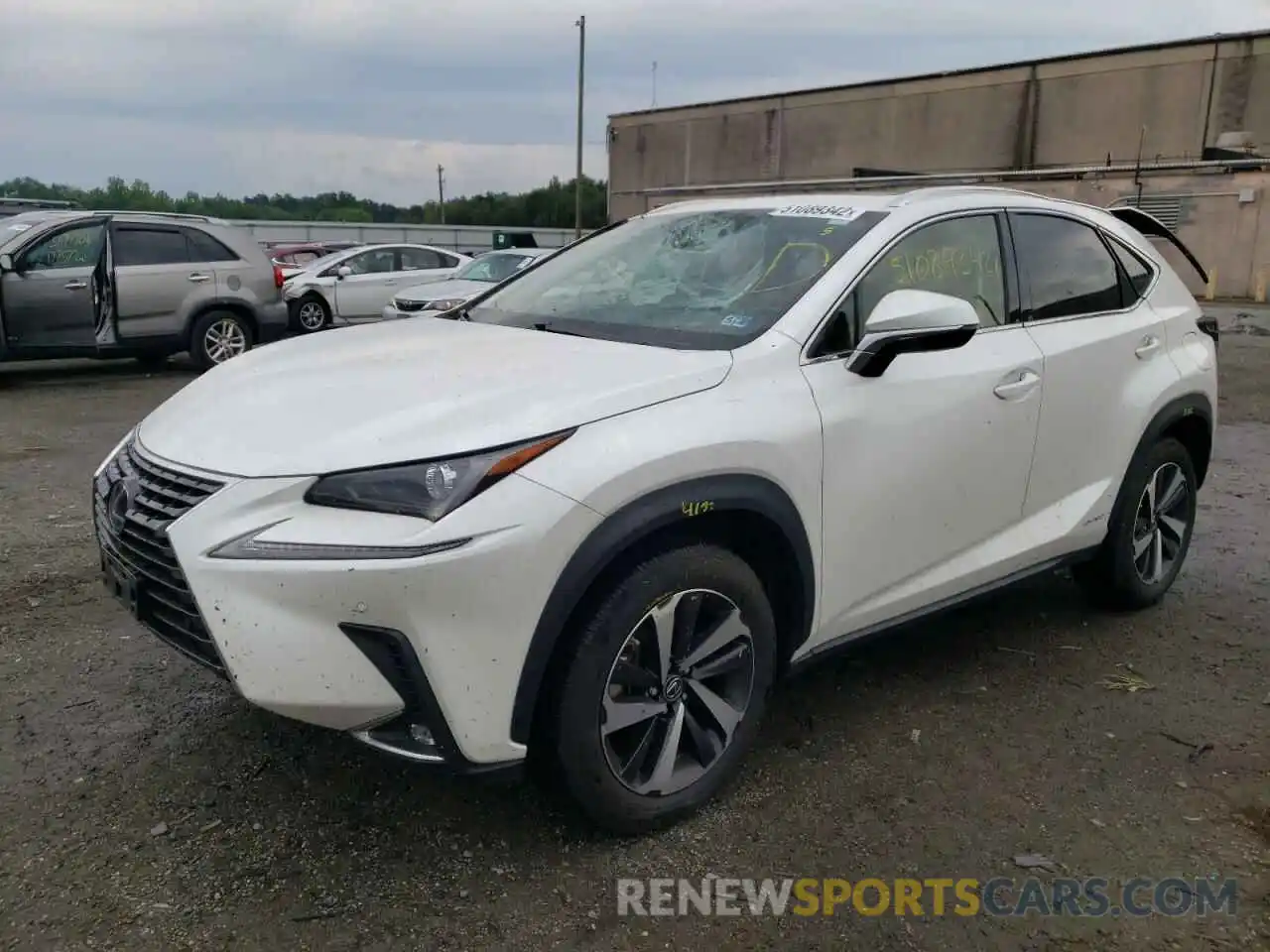 2 Фотография поврежденного автомобиля JTJGJRDZ9L5006070 LEXUS NX 2020