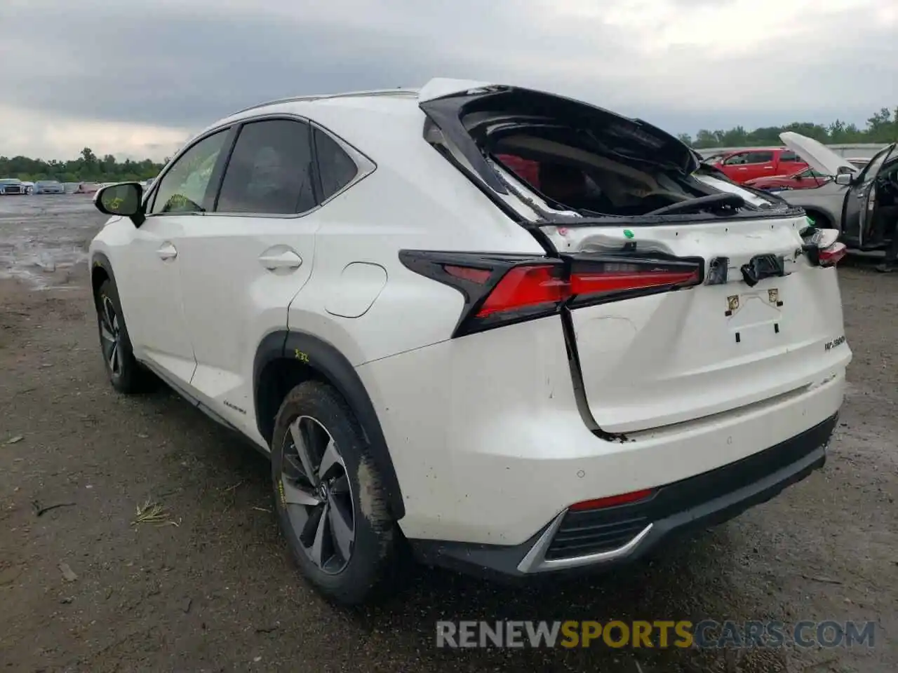 3 Фотография поврежденного автомобиля JTJGJRDZ9L5006070 LEXUS NX 2020