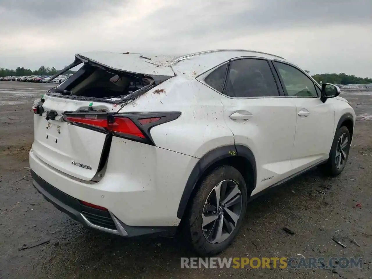 4 Фотография поврежденного автомобиля JTJGJRDZ9L5006070 LEXUS NX 2020