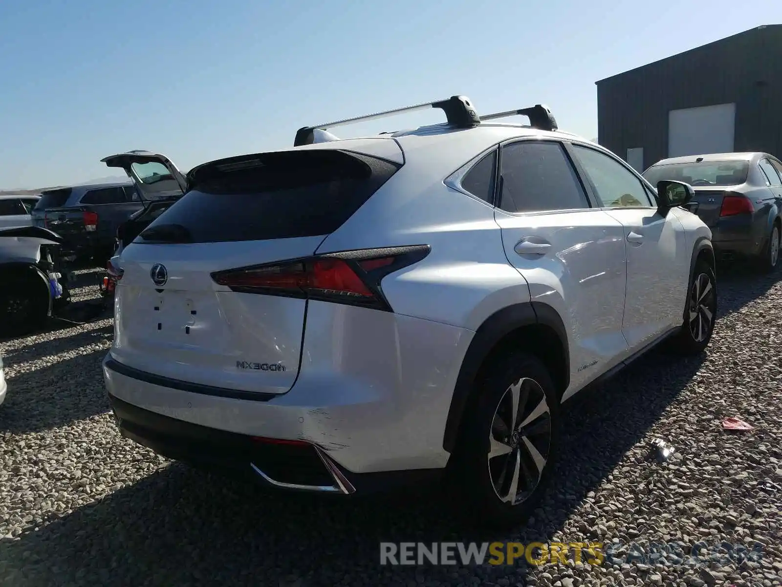 4 Photograph of a damaged car JTJGJRDZ9L5007333 LEXUS NX 2020