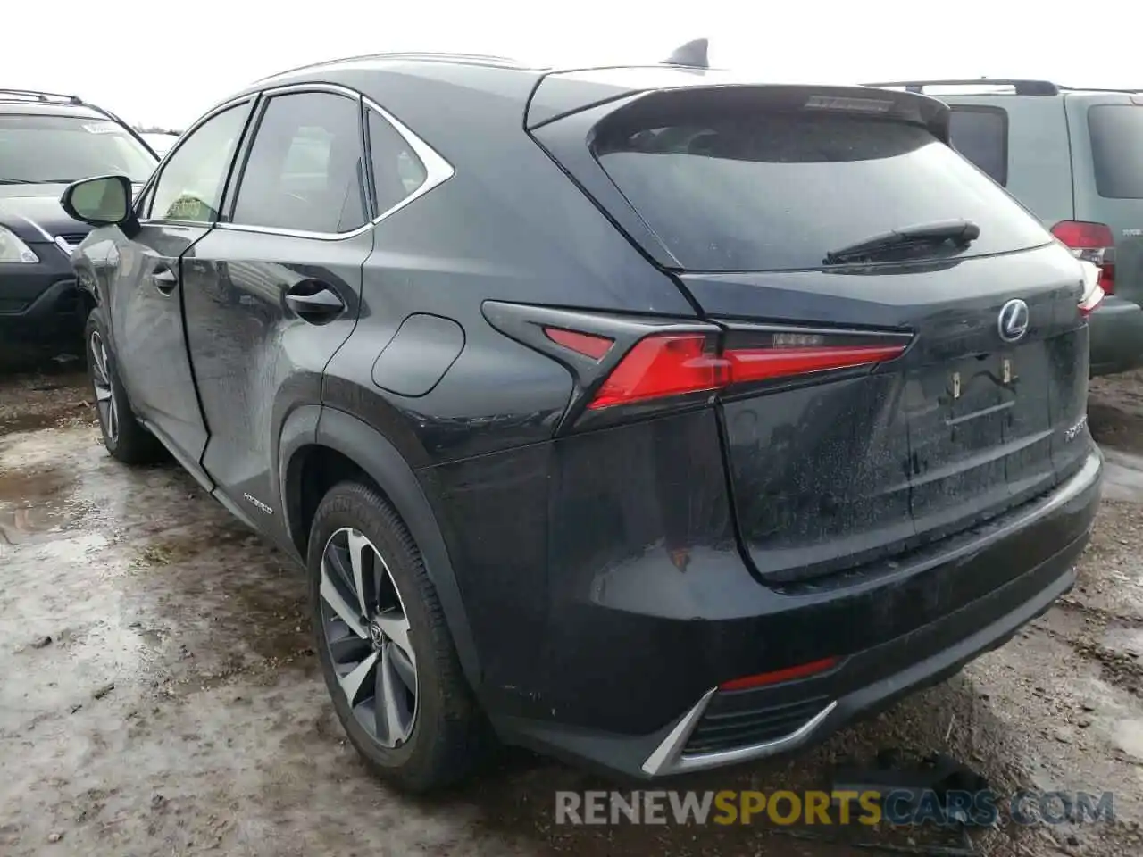 3 Фотография поврежденного автомобиля JTJGJRDZXL2130463 LEXUS NX 2020