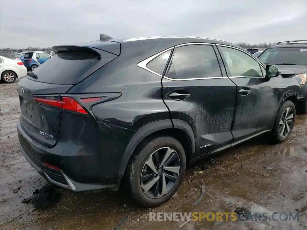 4 Фотография поврежденного автомобиля JTJGJRDZXL2130463 LEXUS NX 2020