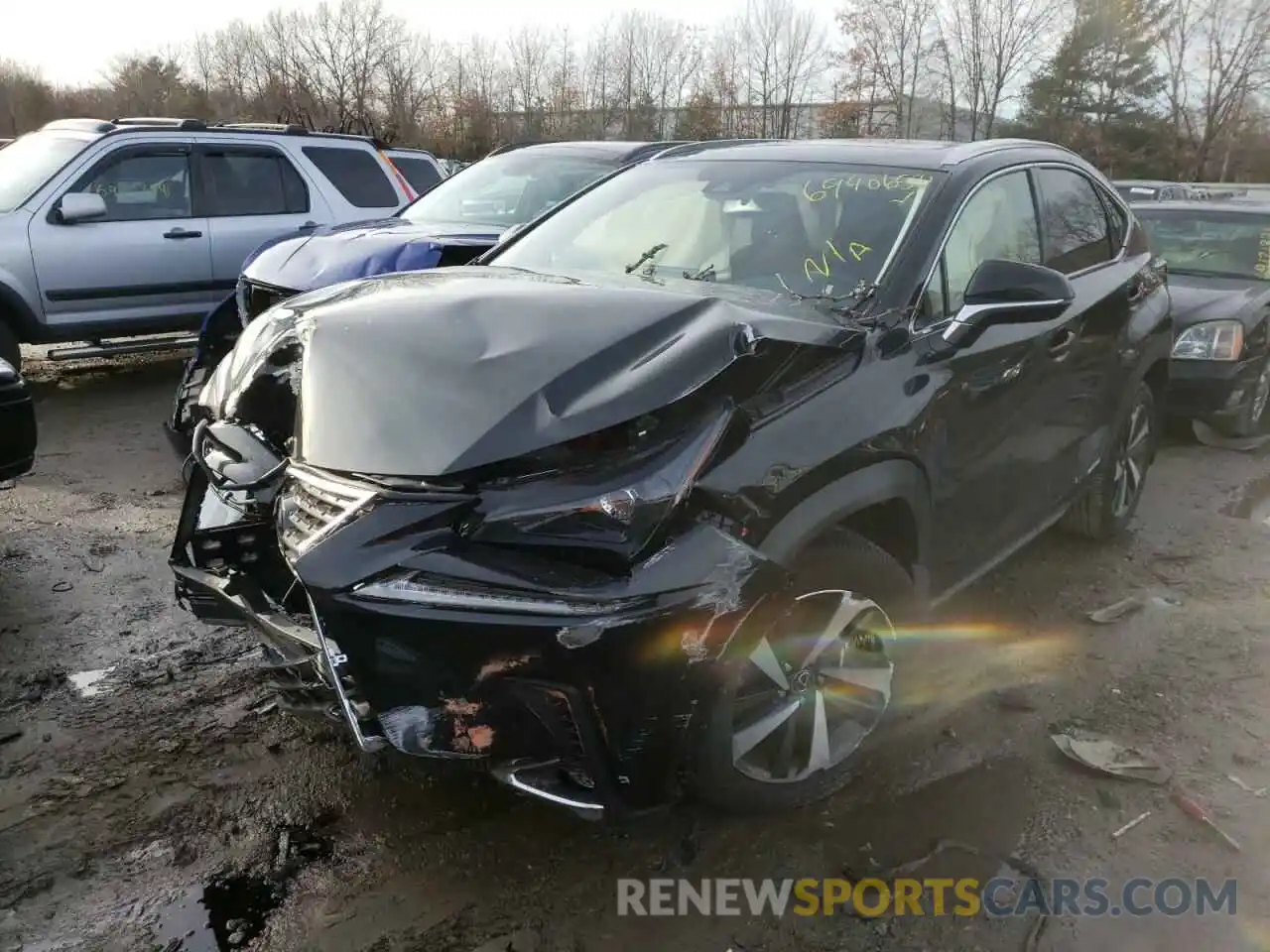 2 Photograph of a damaged car JTJGJRDZXL2140779 LEXUS NX 2020