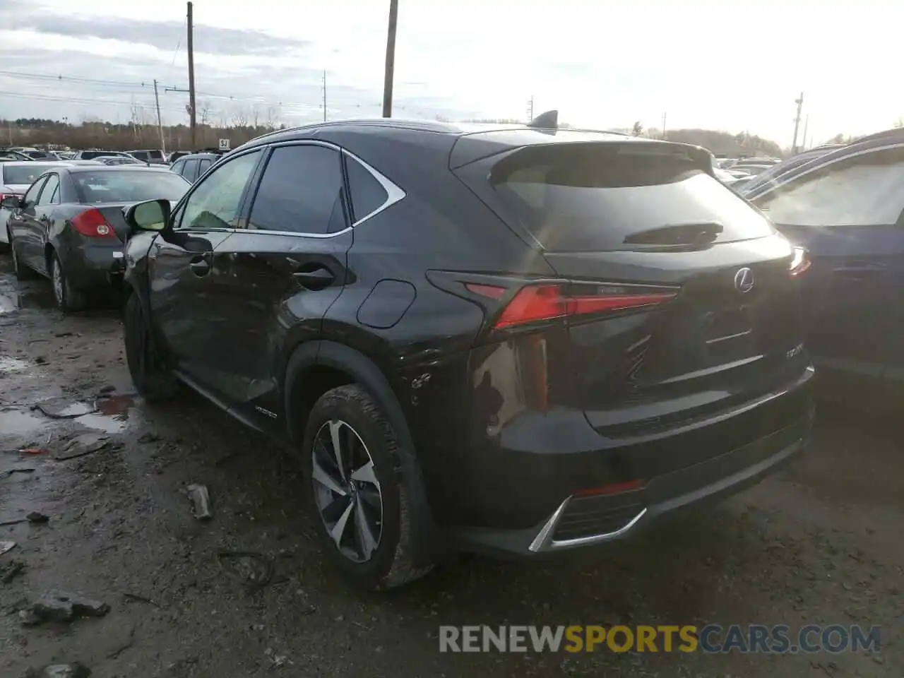 3 Фотография поврежденного автомобиля JTJGJRDZXL2140779 LEXUS NX 2020