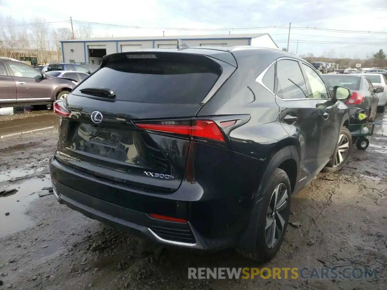 4 Фотография поврежденного автомобиля JTJGJRDZXL2140779 LEXUS NX 2020