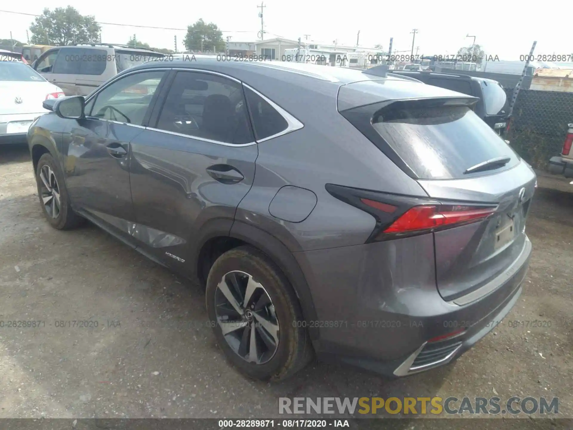 3 Photograph of a damaged car JTJGJRDZXL2141365 LEXUS NX 2020