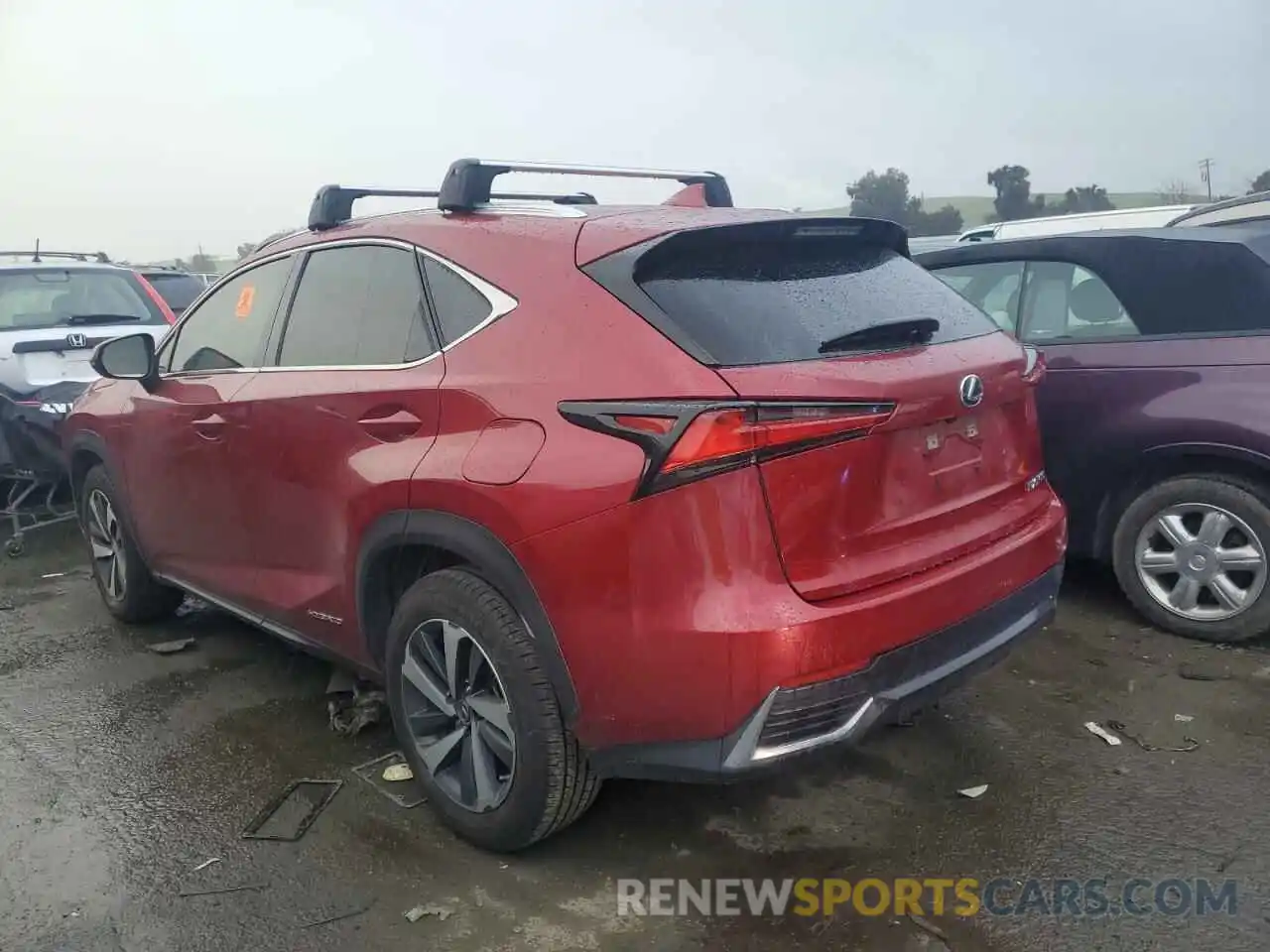 2 Фотография поврежденного автомобиля JTJGJRDZXL5006899 LEXUS NX 2020